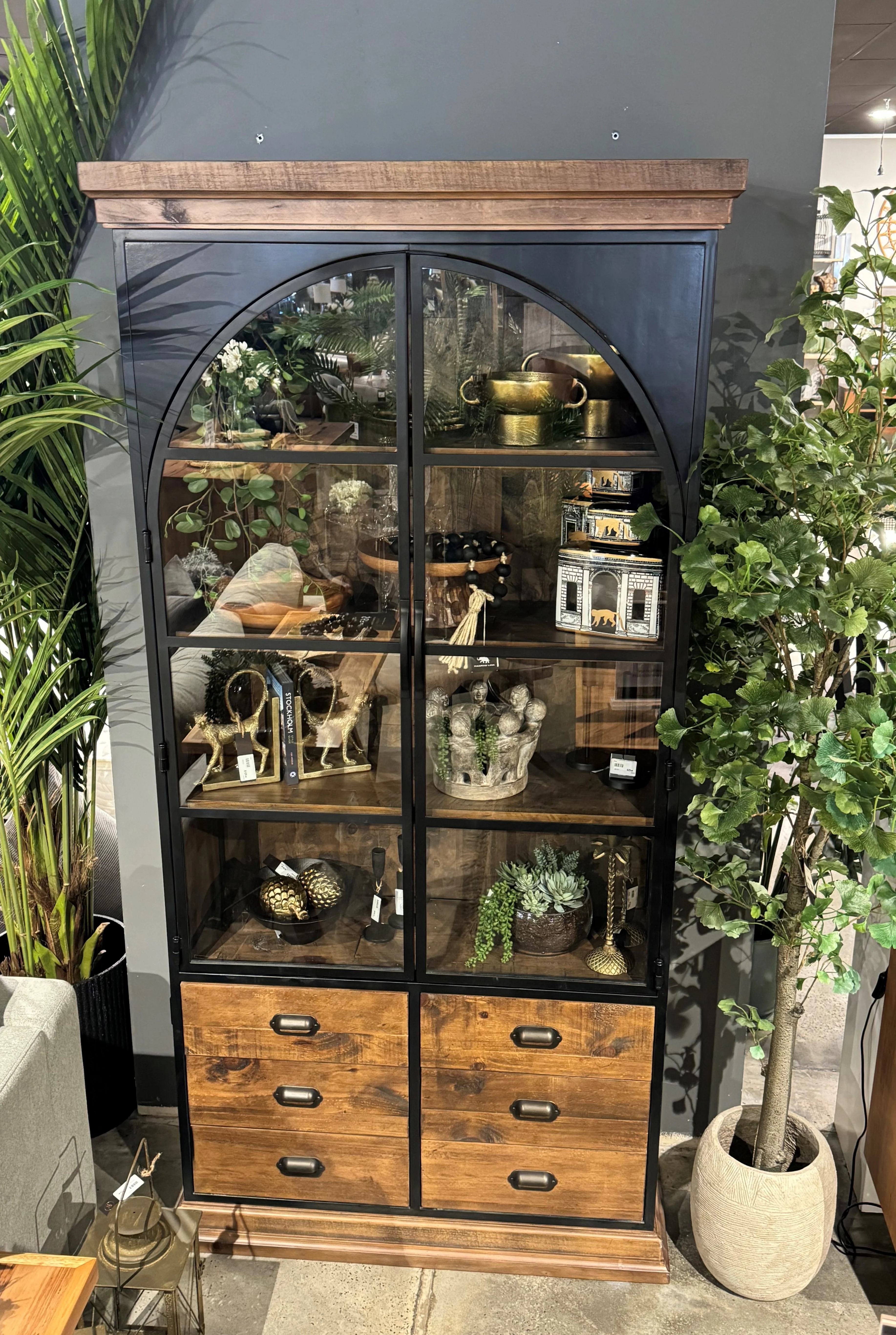 Artisan Bookcase with 6 Drawers - Image 8