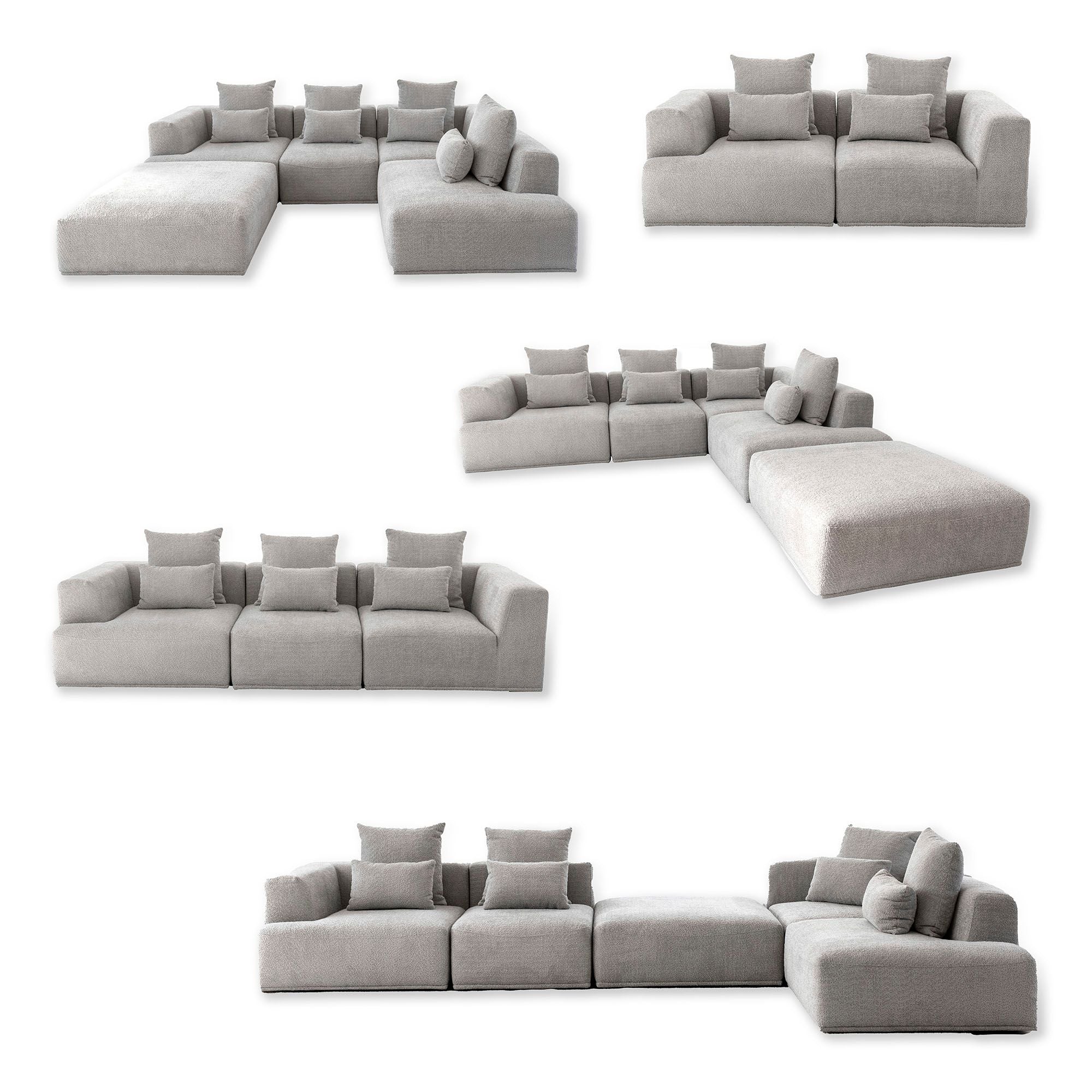Axel 3 Seater Lounge - Grey Gum - Image 4
