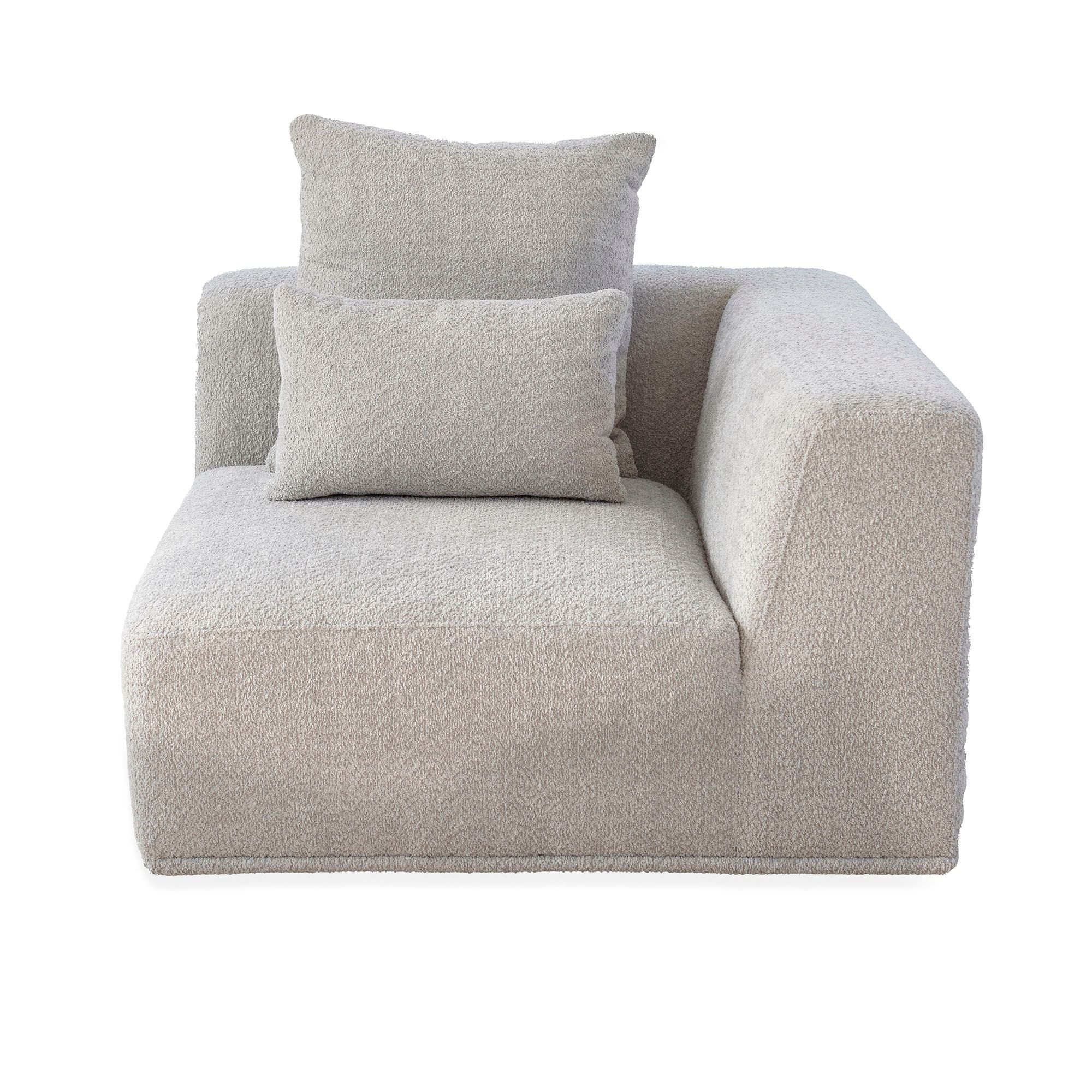 Axel Corner Seat - Grey Gum
