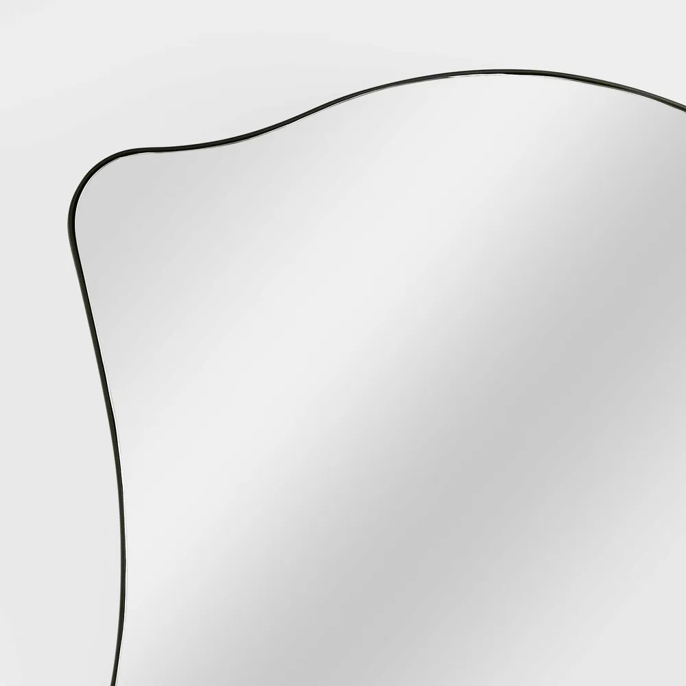 Bethany Floor Mirror - Black - Image 3