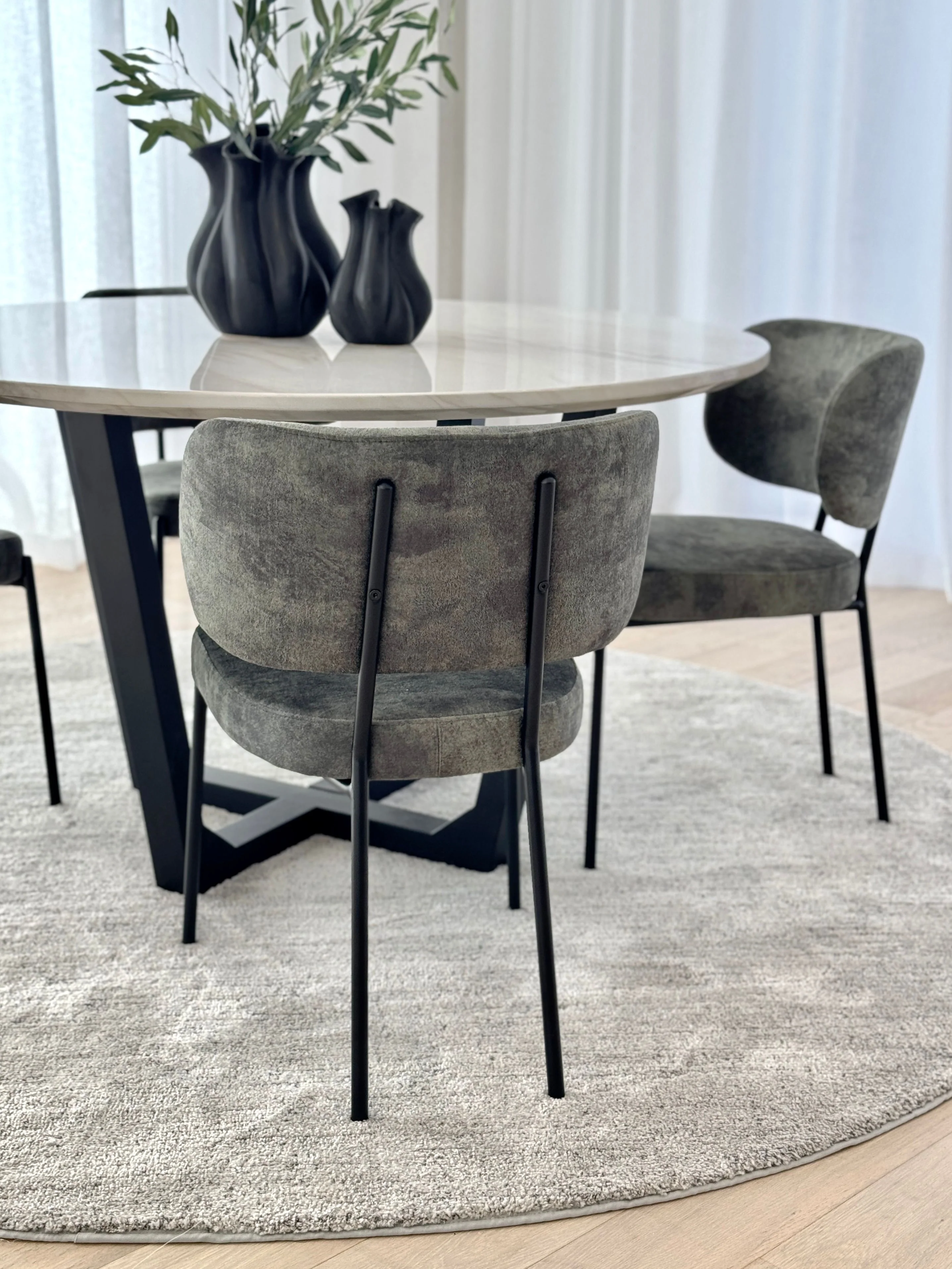 Bowie Dining Chair - Moss - Image 10