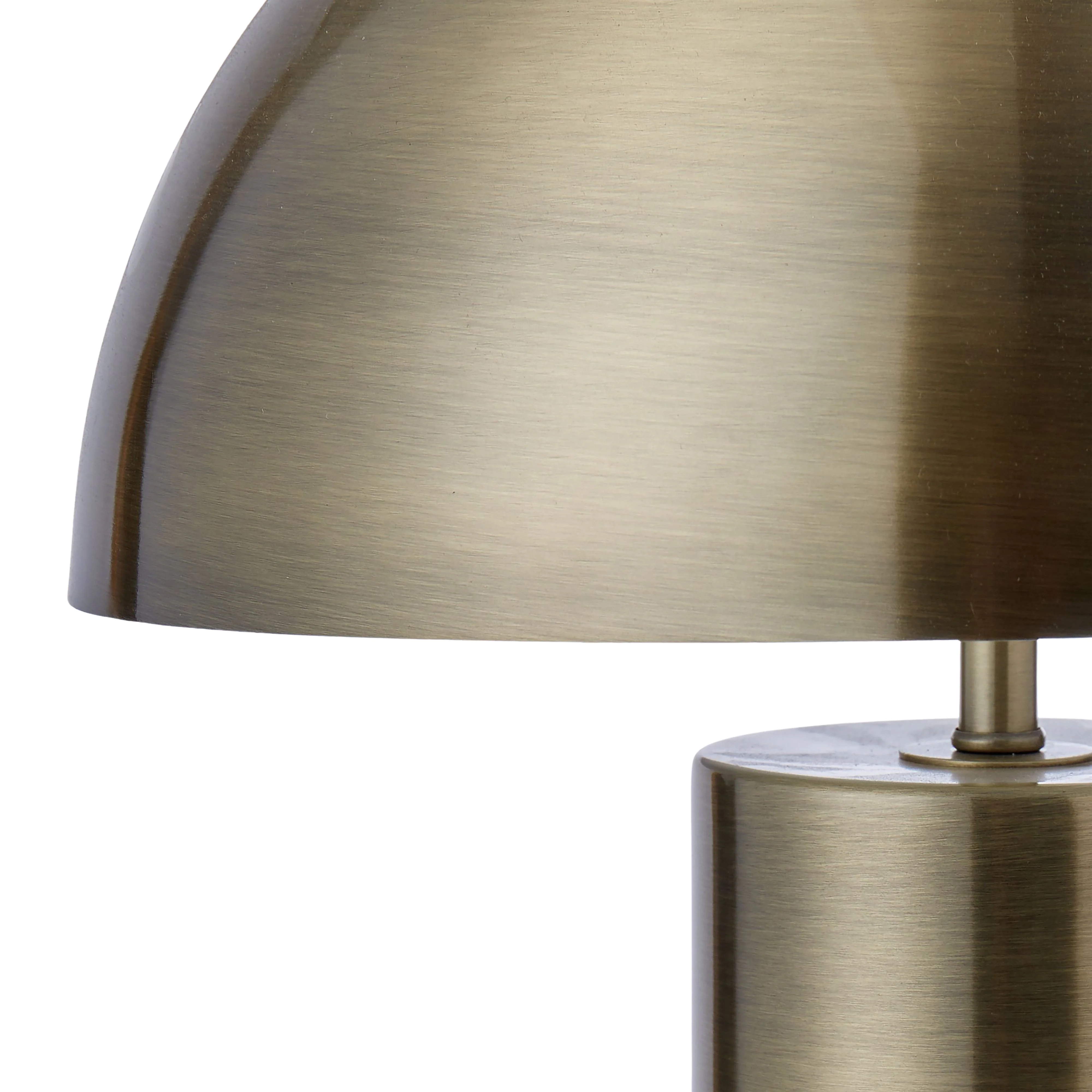 Bronze Plated Dome Table Lamp - Image 3