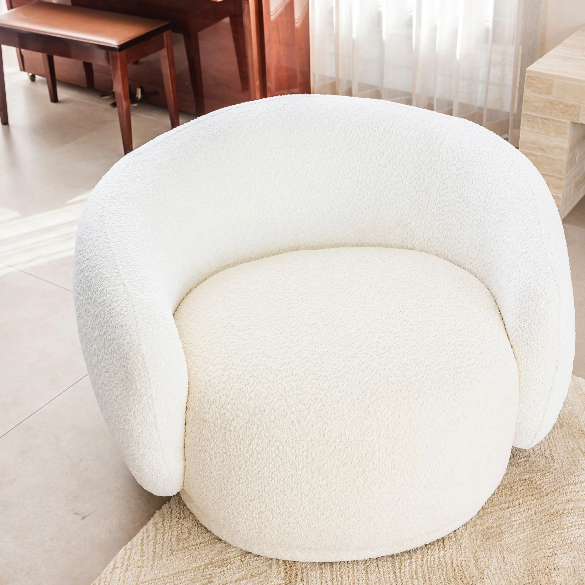 Catalina Armchair - White - Image 3