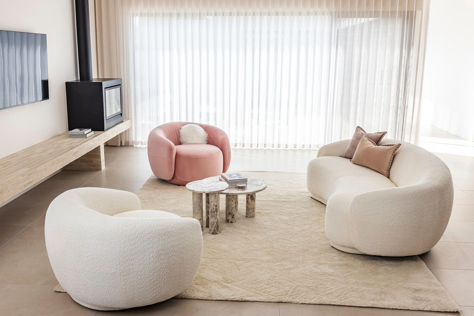 Catalina Armchair - White - Image 7