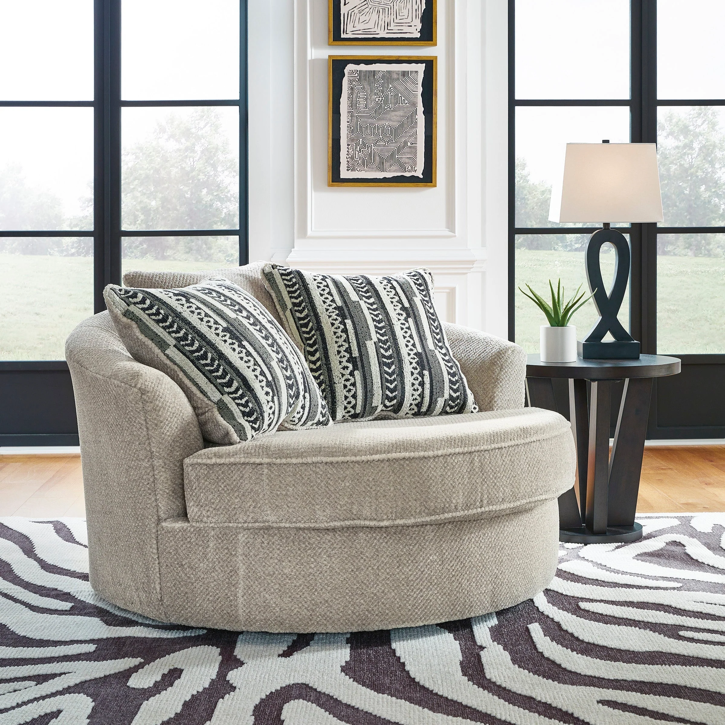 Callista Swivel Chair