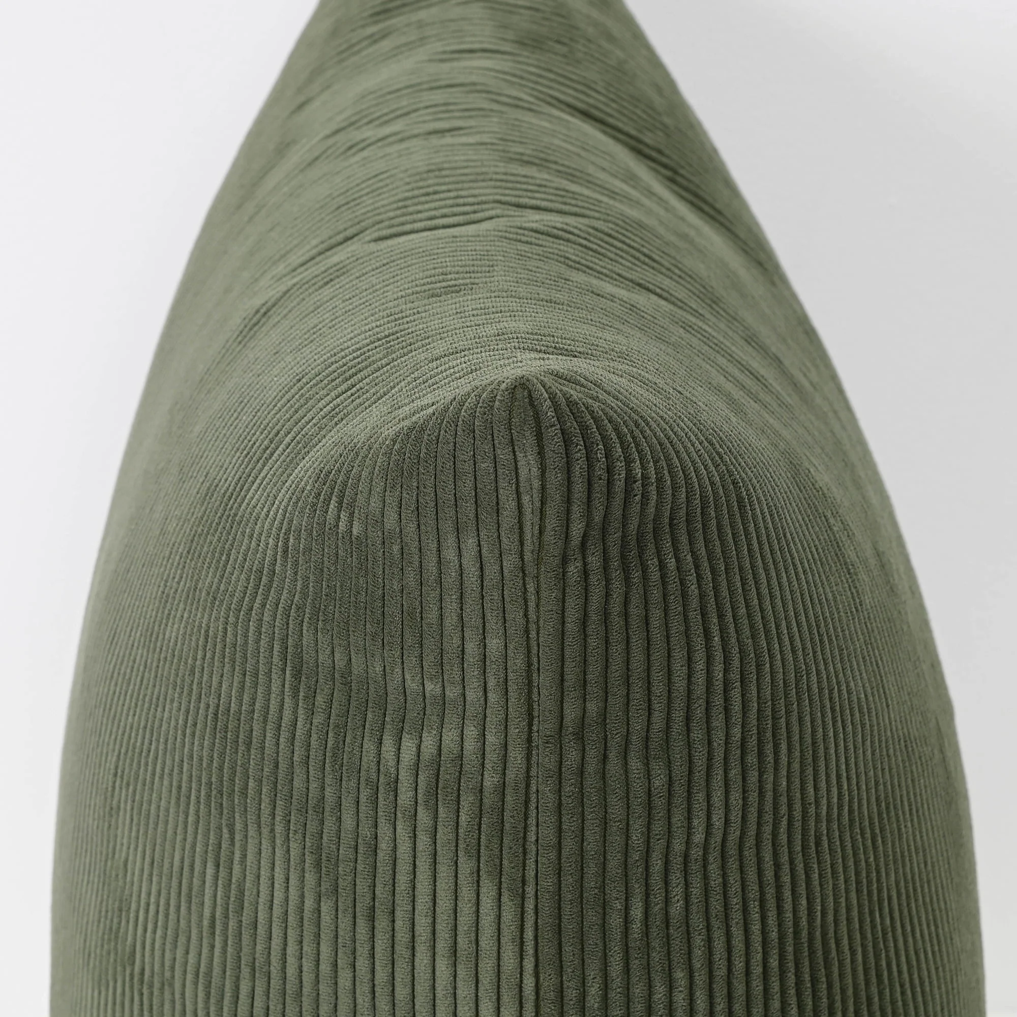 Cord Lumbar Cushion - Military Green - Image 2