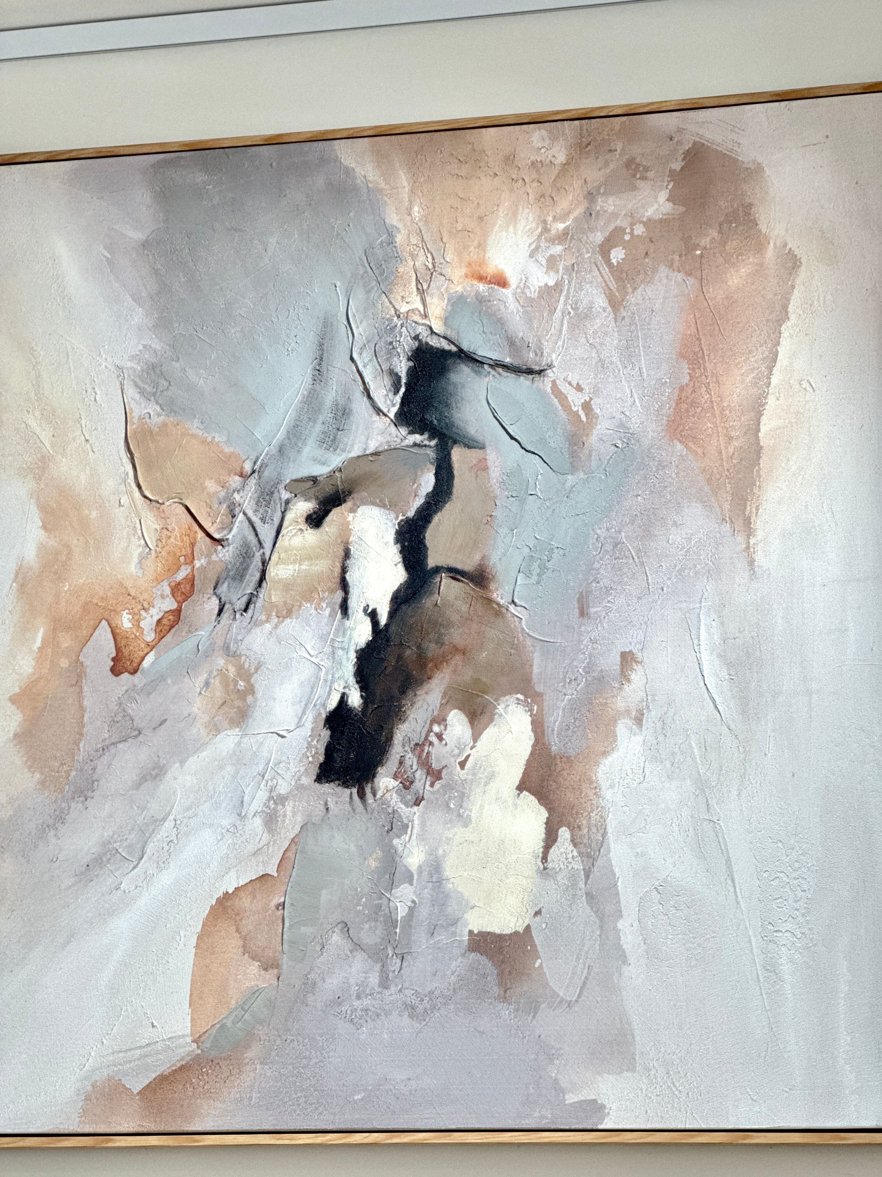 Drift Hand Painted Wall Art - Brown - Image 7