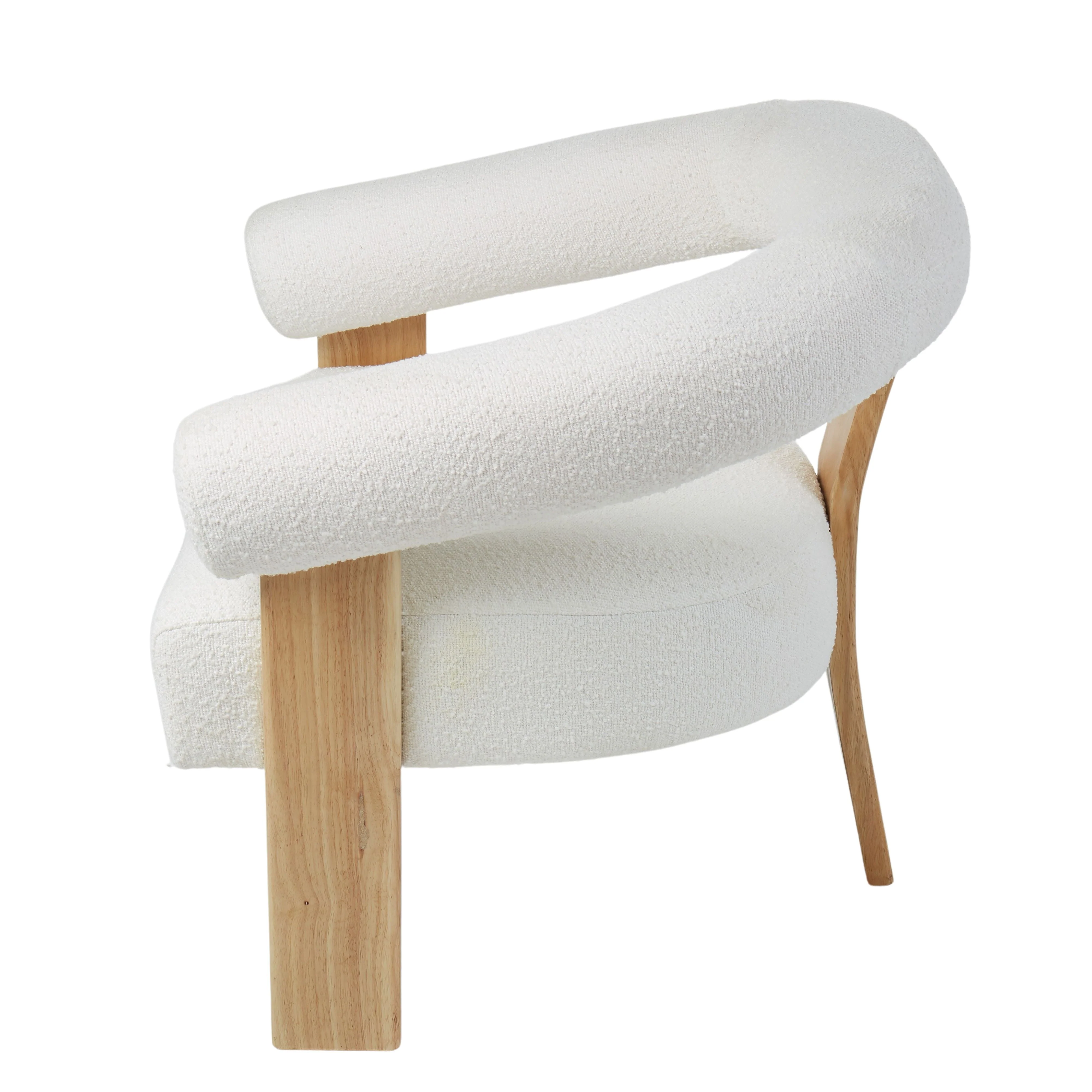 Elba Curved Armchair - Image 3