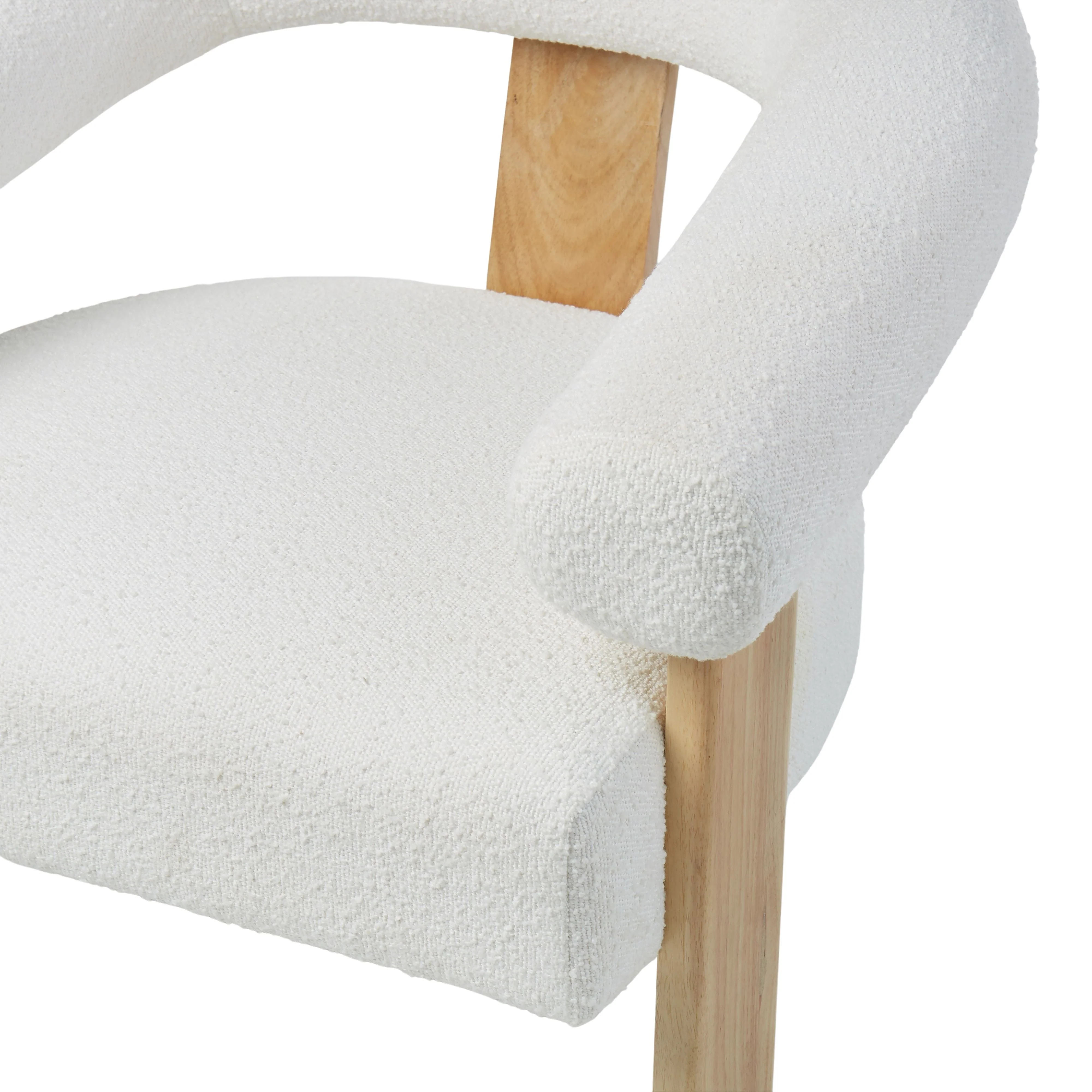 Elba Curved Armchair - Image 4