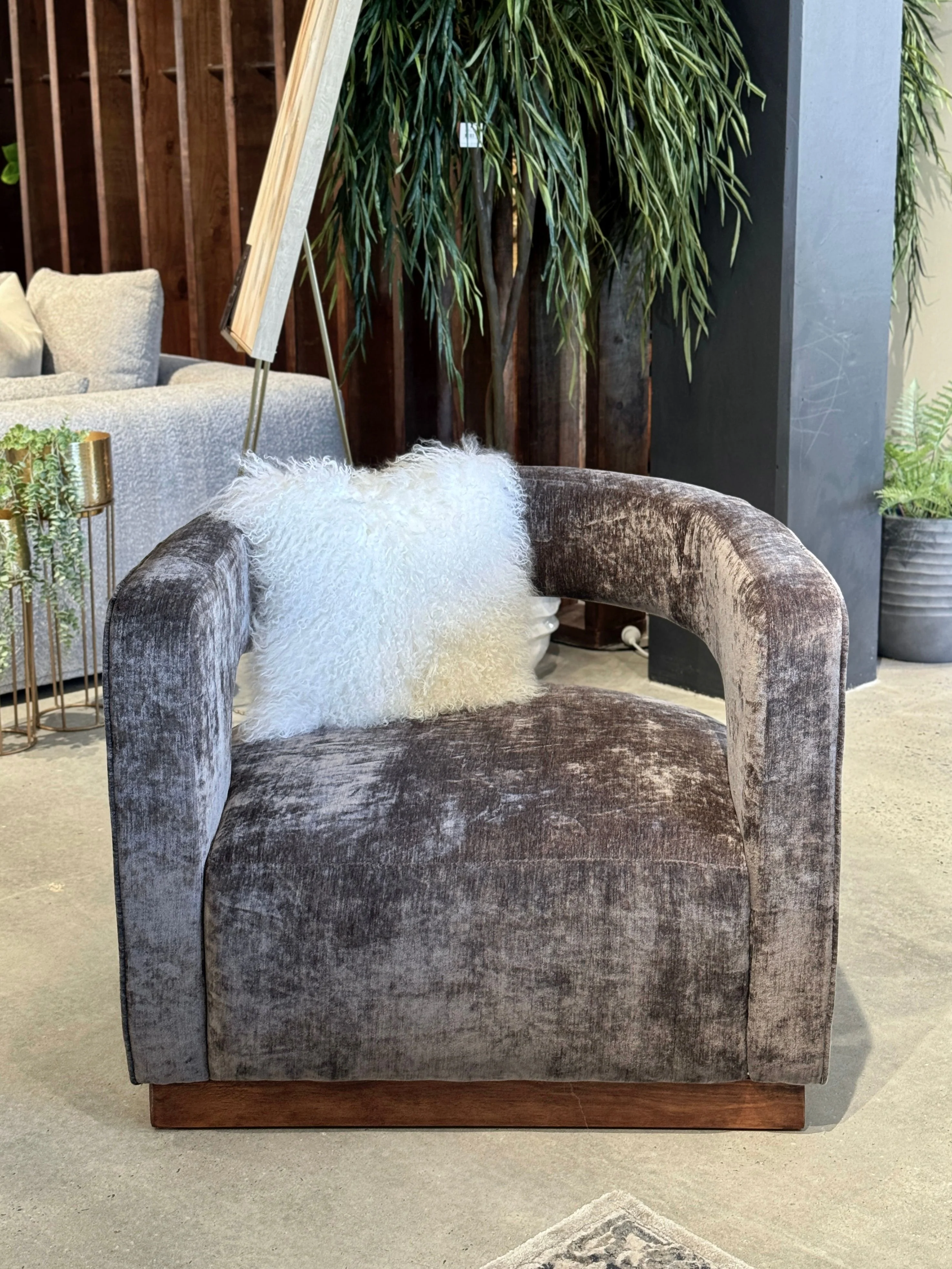 Elowen Armchair - Grey - Image 2