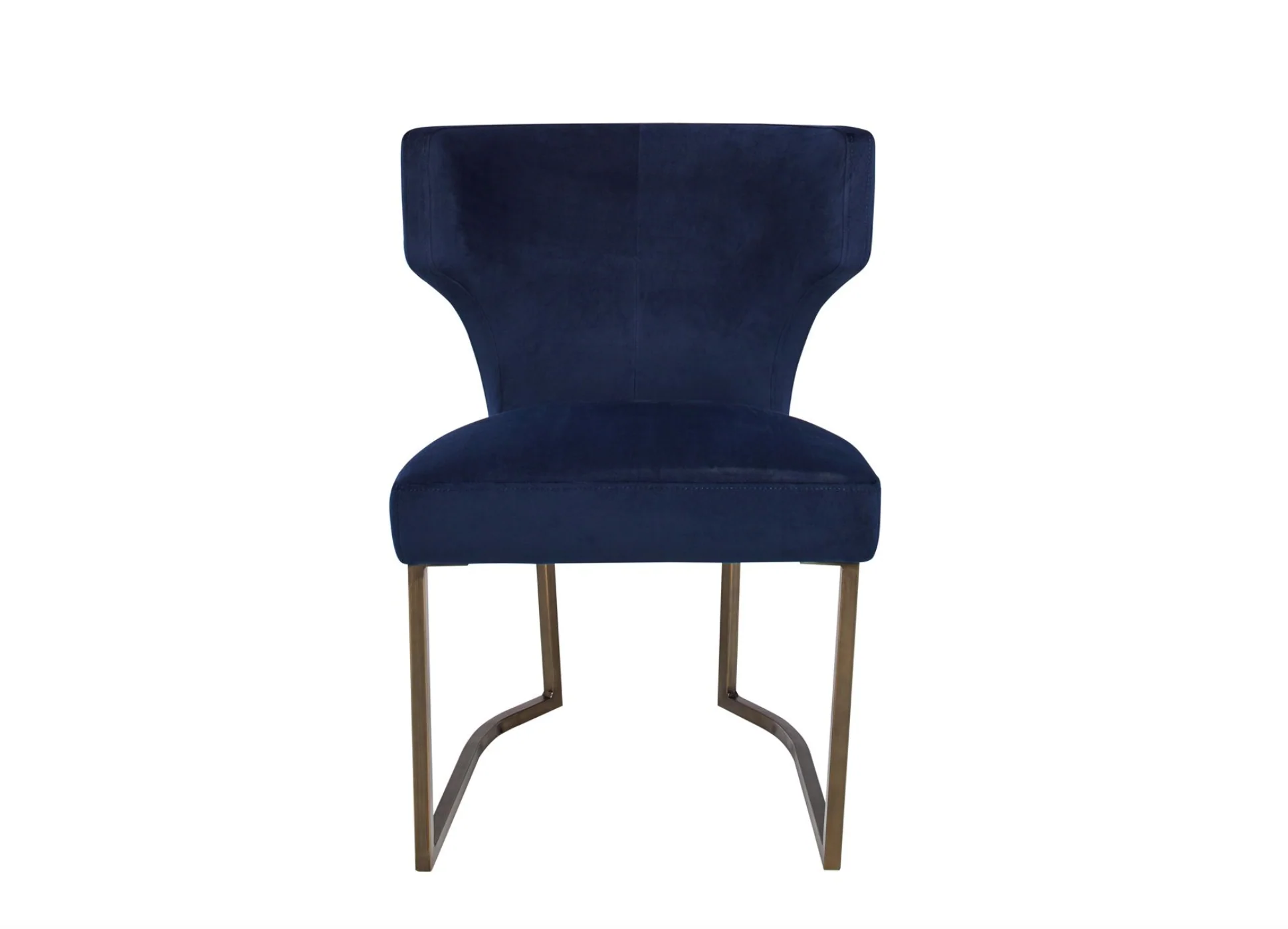 Gigi Velvet Dining Chair - Navy - Image 5