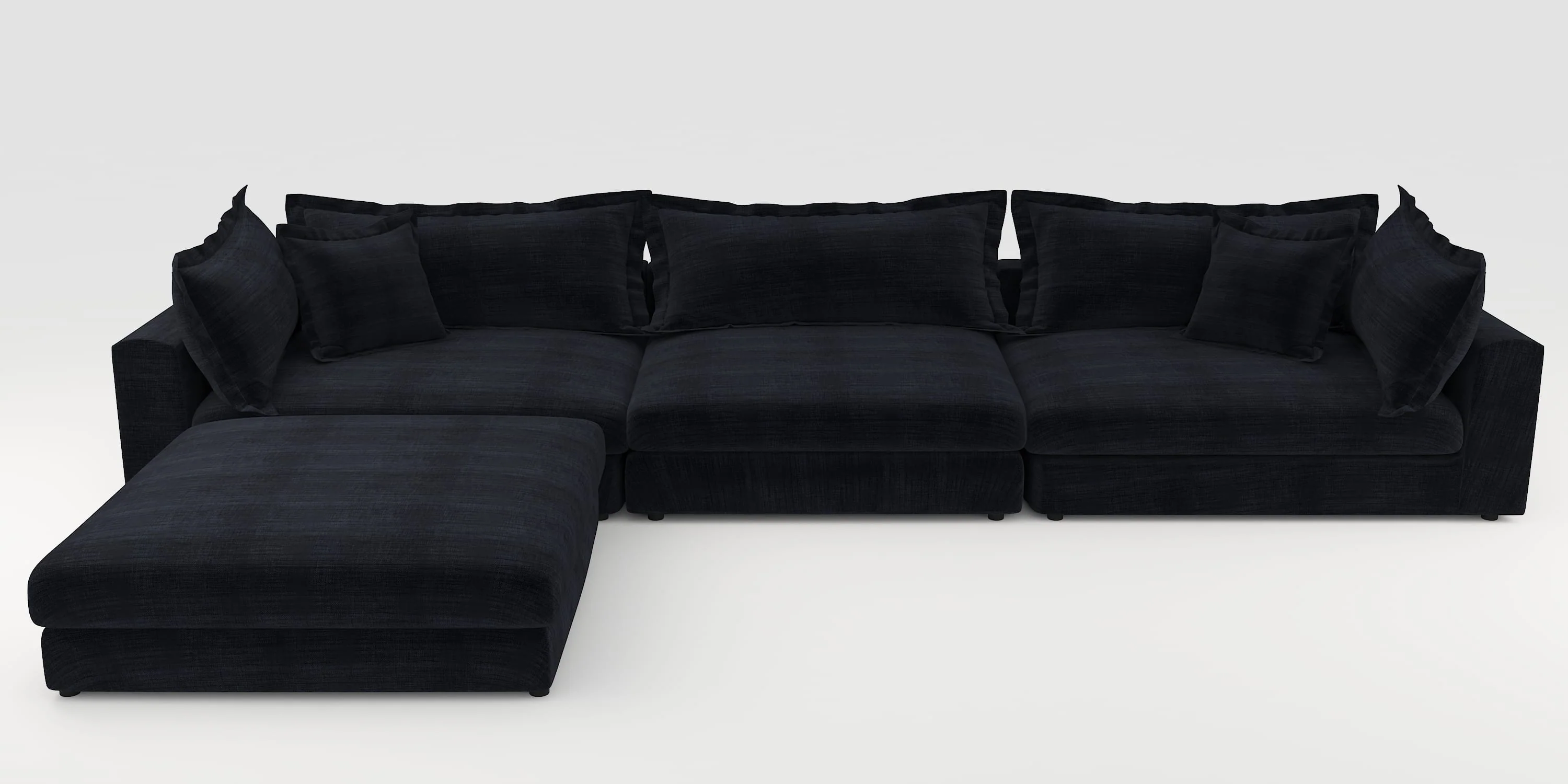 Glebe Modular - Six Seater with Chaise - Image 6