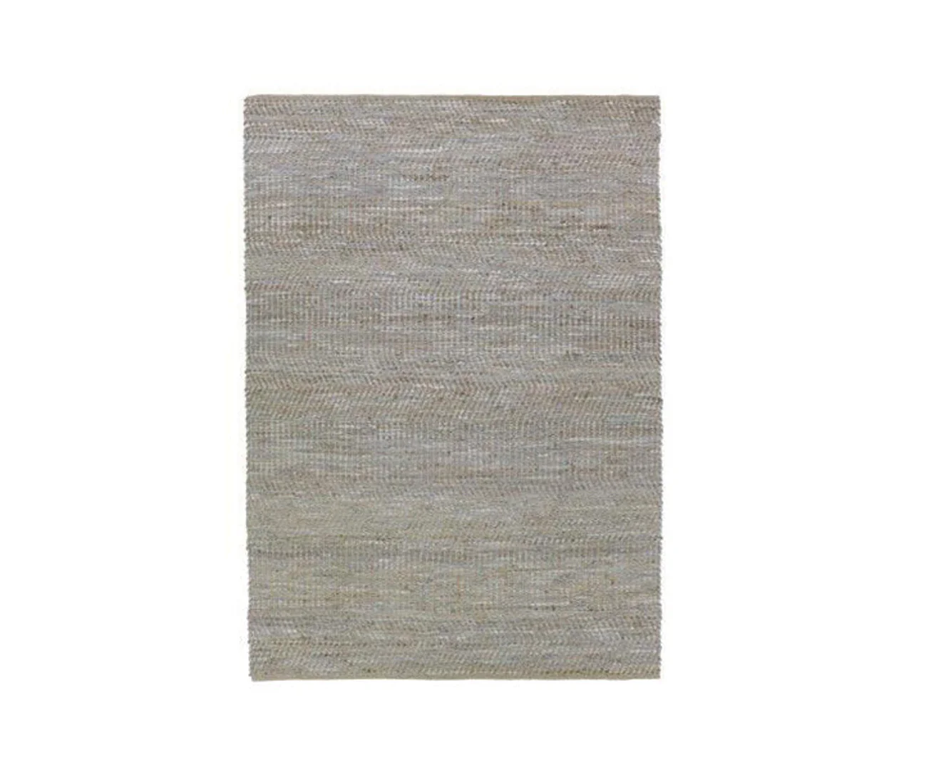 Homespun Floor Rug - Silver