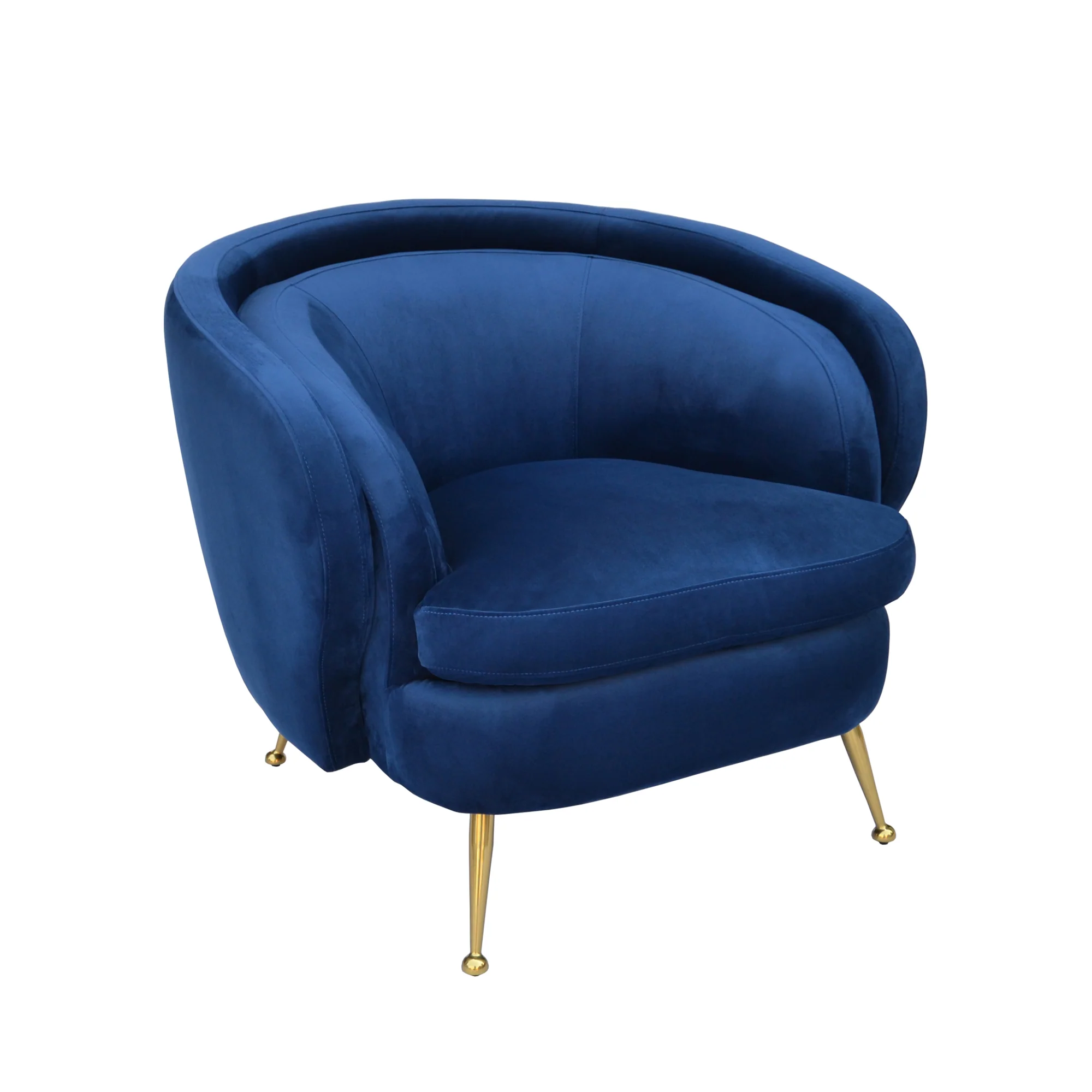 Hunter Accent Chair - Navy - Image 2