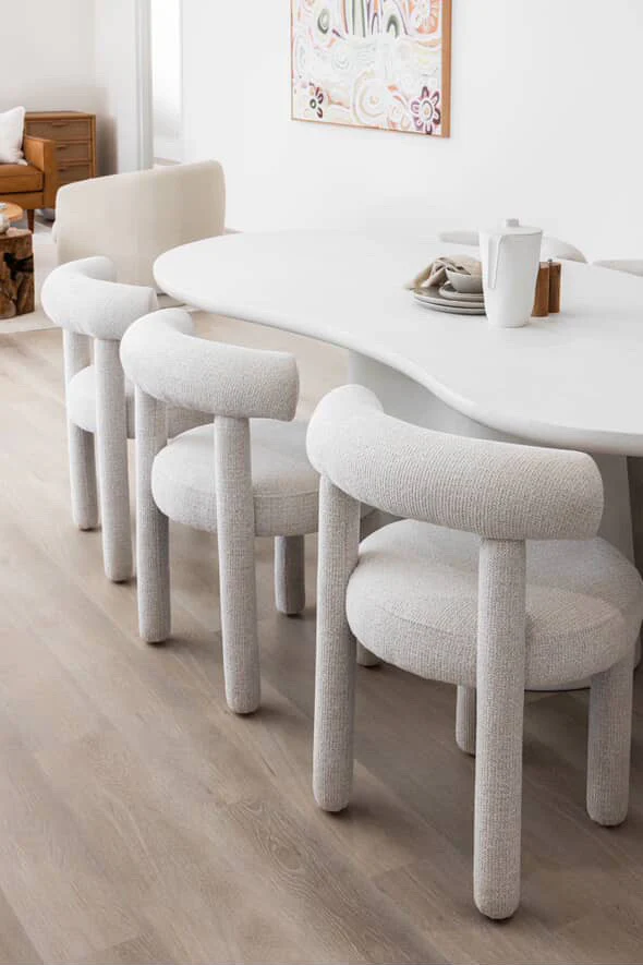 Iliad 2400 Dining Table - White - Image 4