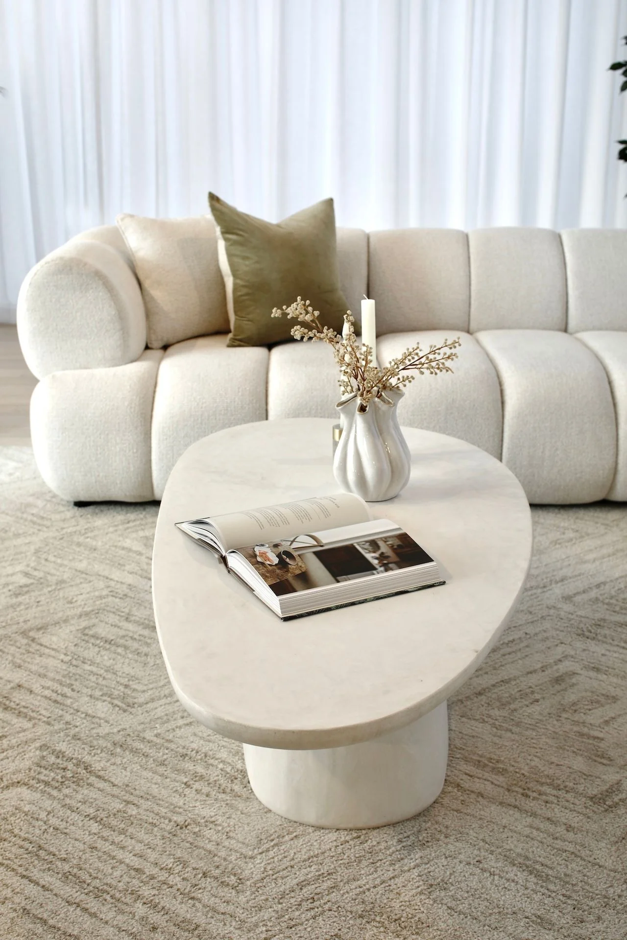 Juni Coffee Table - White - Image 3
