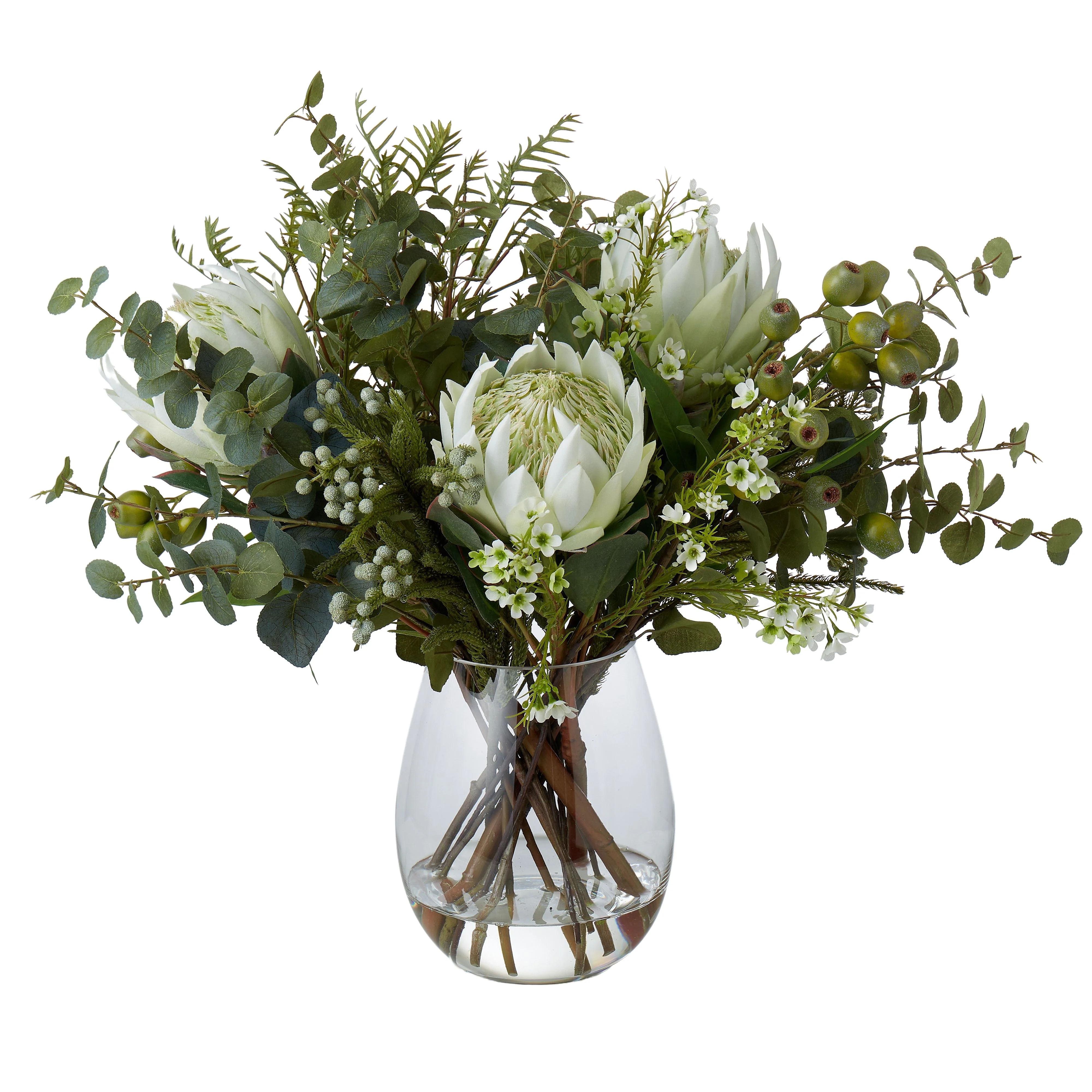 King Protea Native Mix - Claire Vase