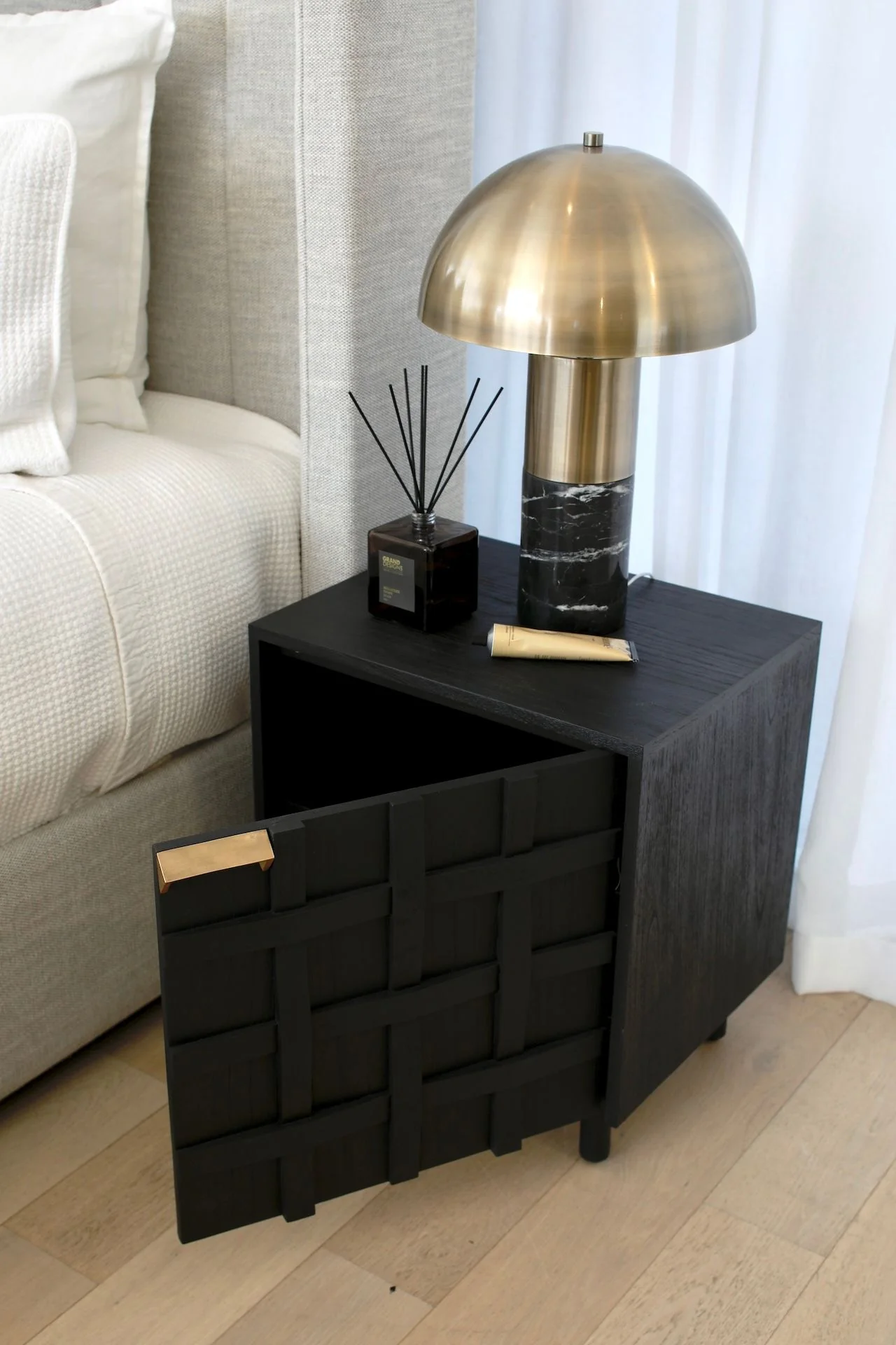 Lana Bedside - Black - Image 6