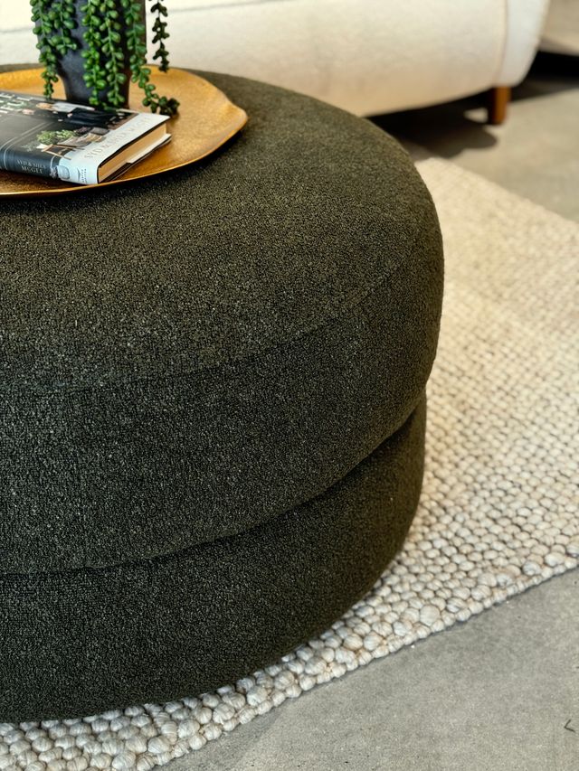 Lazuli Boucle Ottoman - Image 4