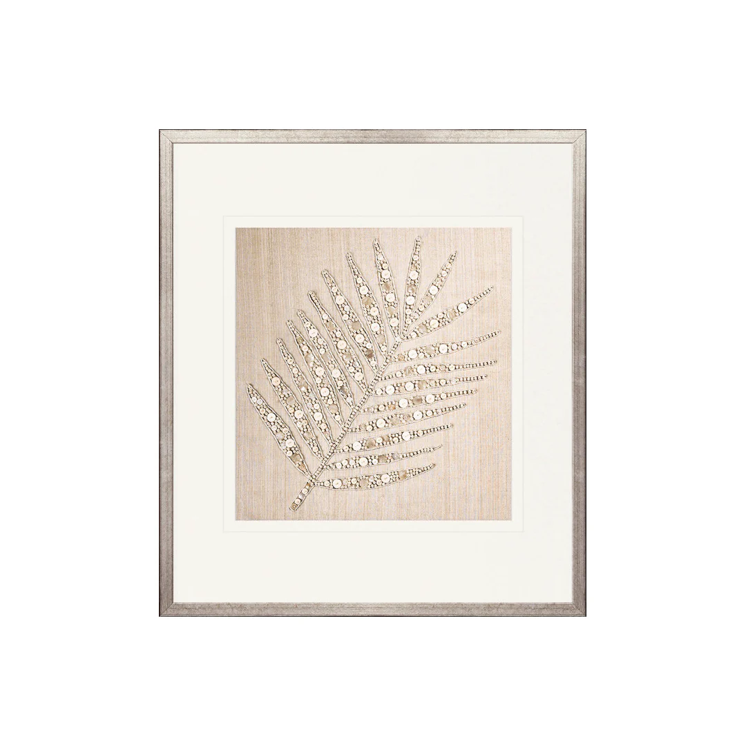 Leaf Motiv IV Natural - Champagne Gold