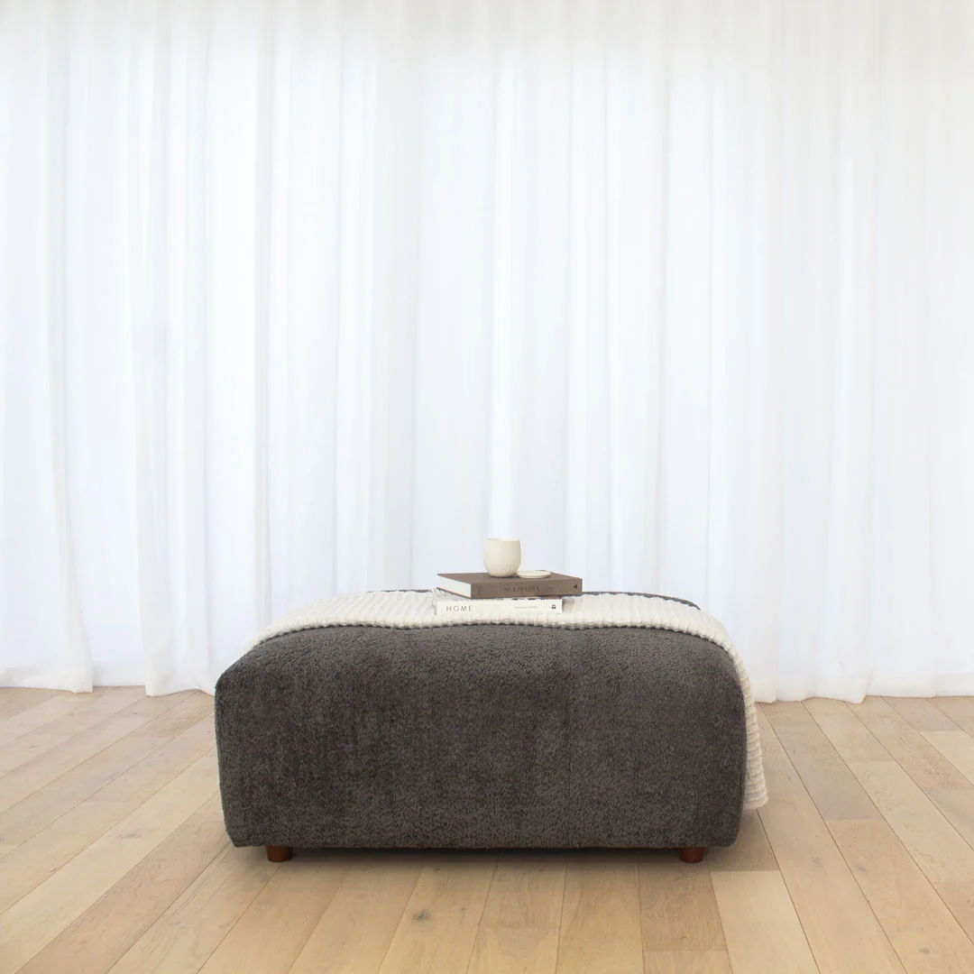 Lyla Ottoman - Cloud Caviar - Image 3