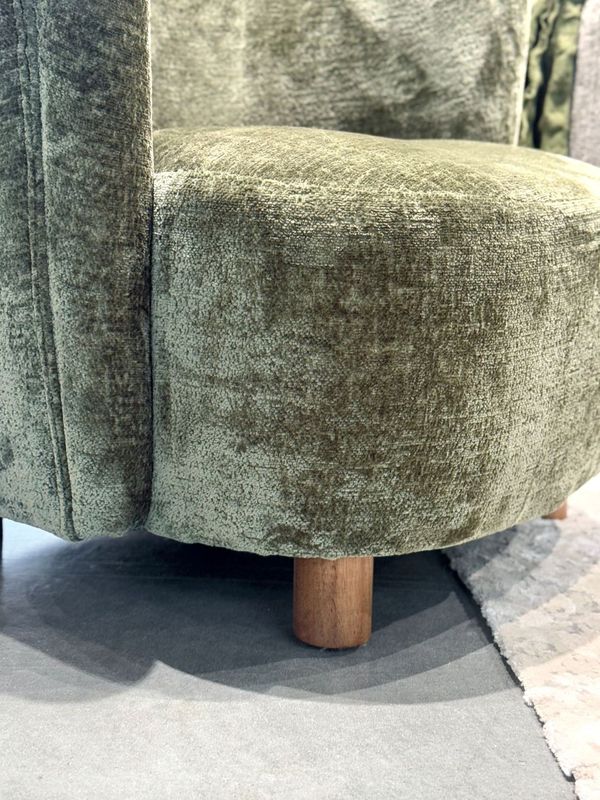 Maeve Armchair - Sage/Walnut - Image 3