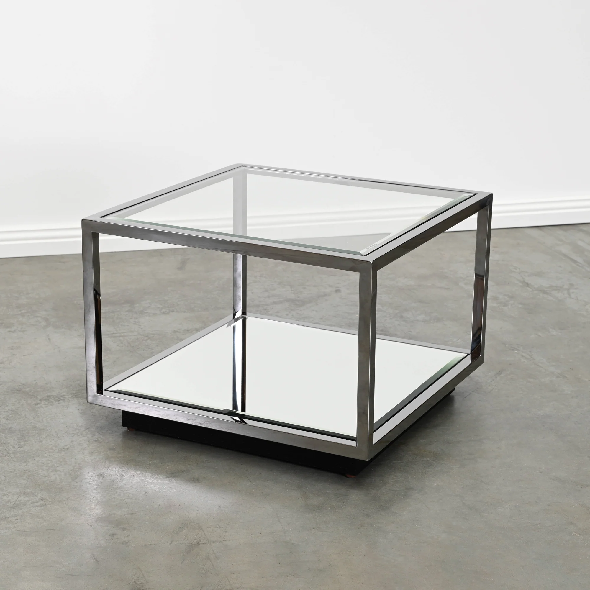 Mina Lower Side Table - Black Chrome - Image 2
