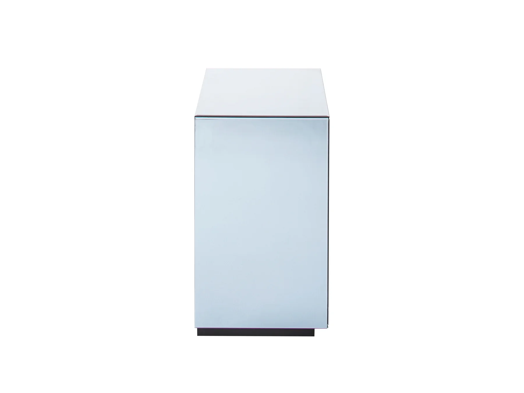 Monroe Mirrored Bedside - Smoke - Image 3