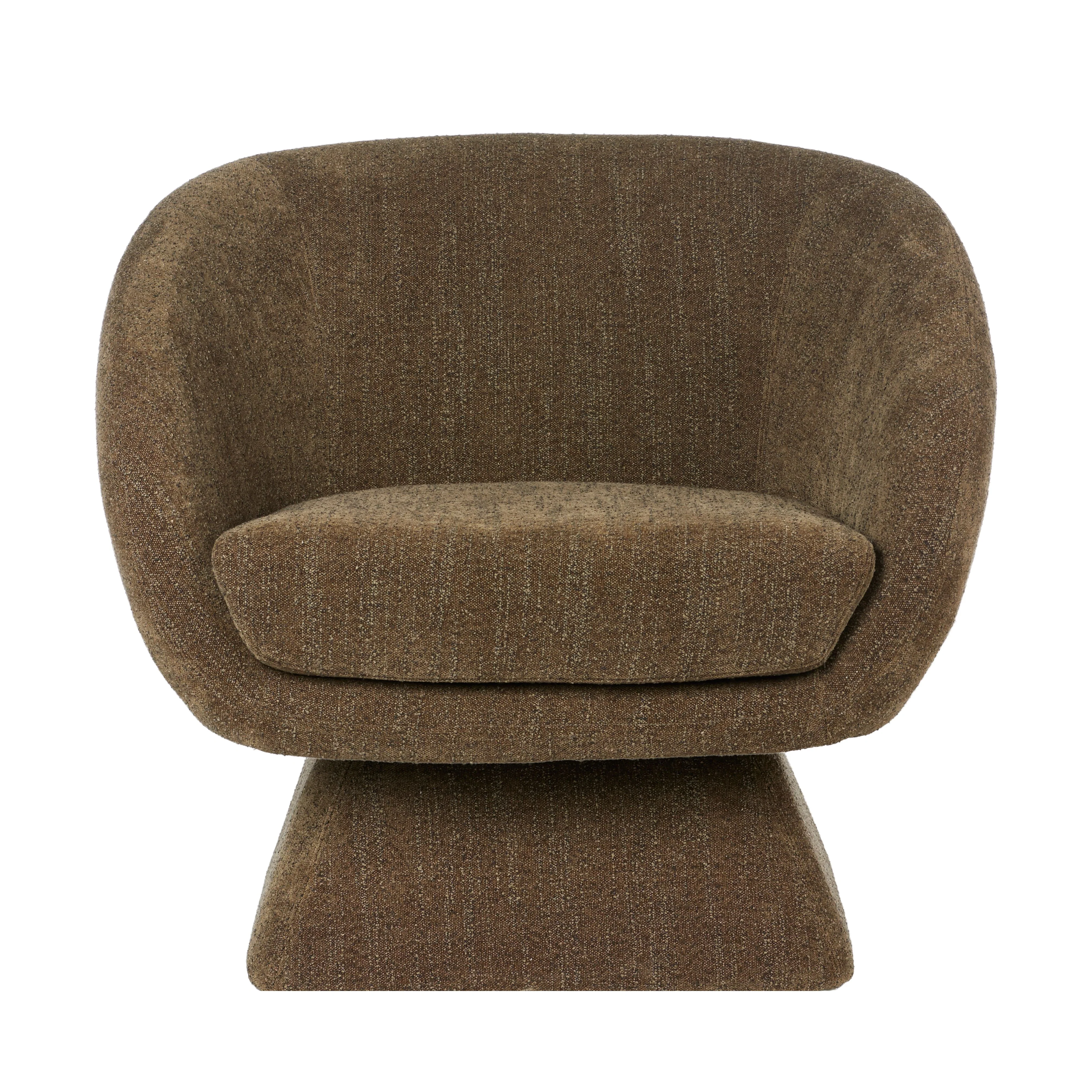 Noa Swivel Chair - Olive - Image 7