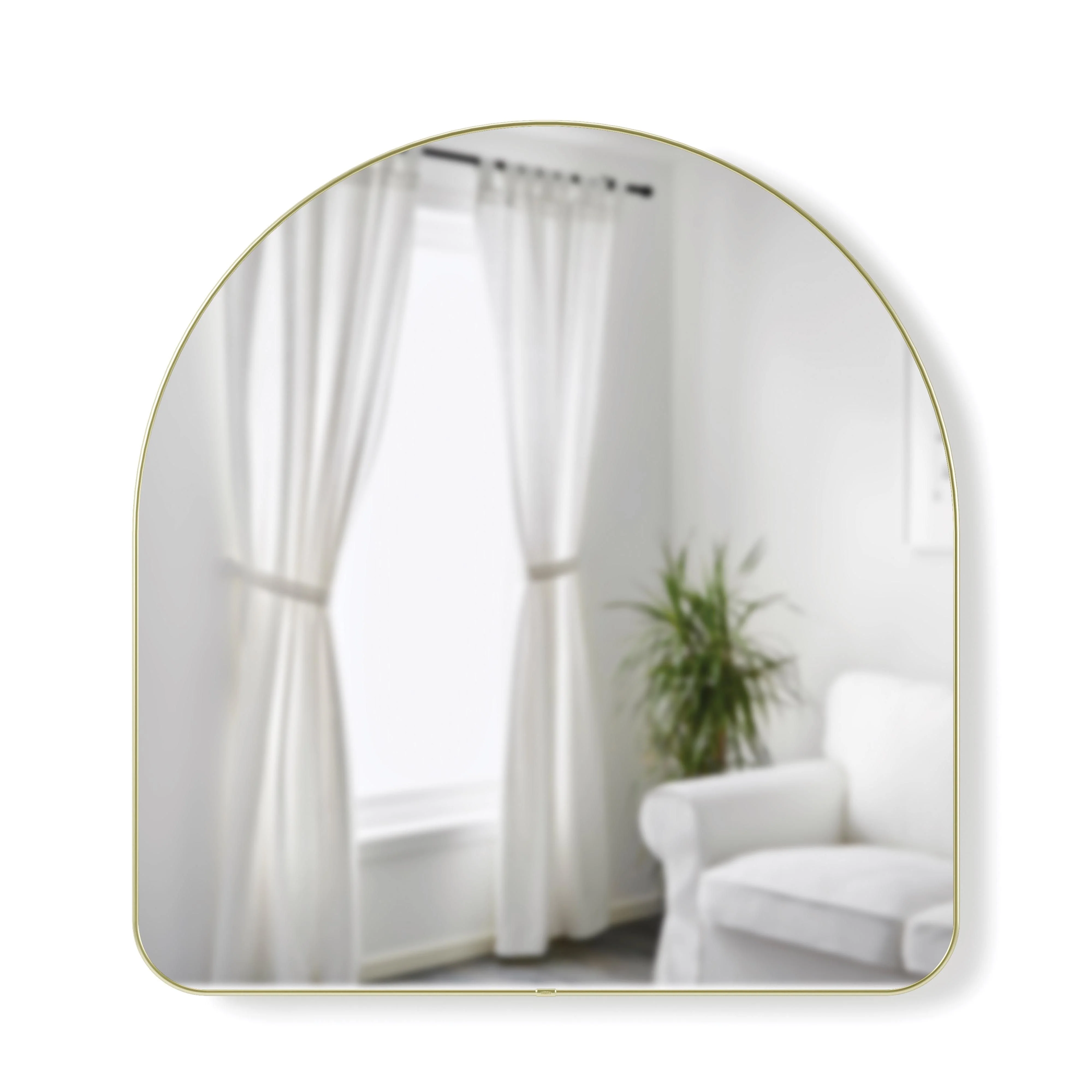Ori Arched Mirror - Brass - Image 3
