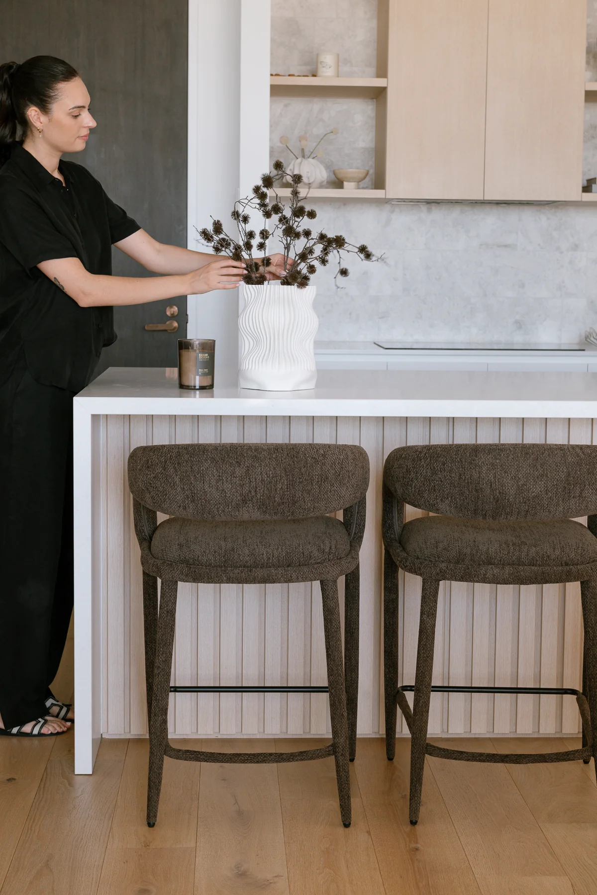 Pablo Counter Stool - Smoke - Image 4