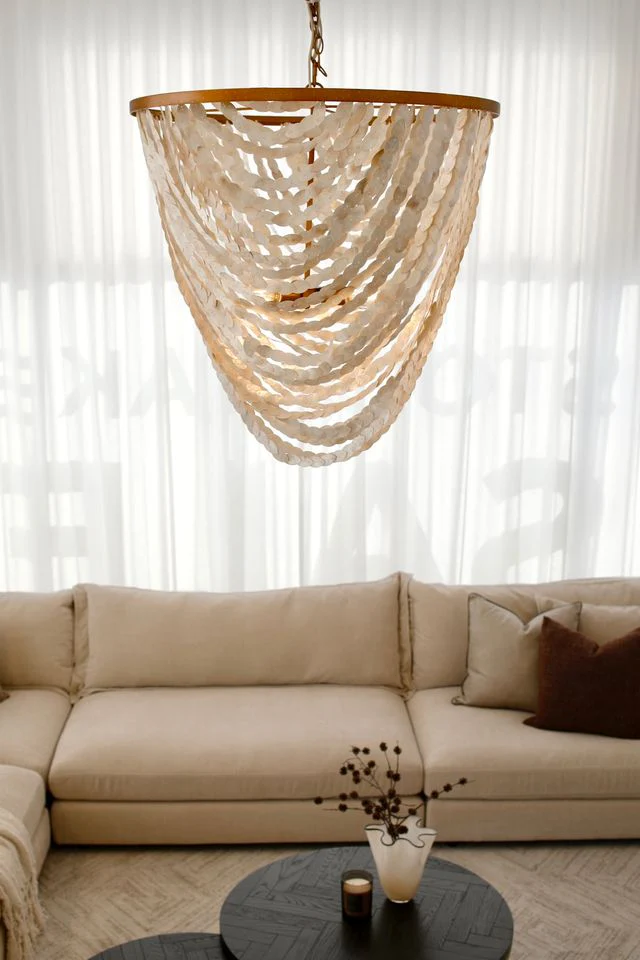 Pearl Oval Chandelier - Image 3