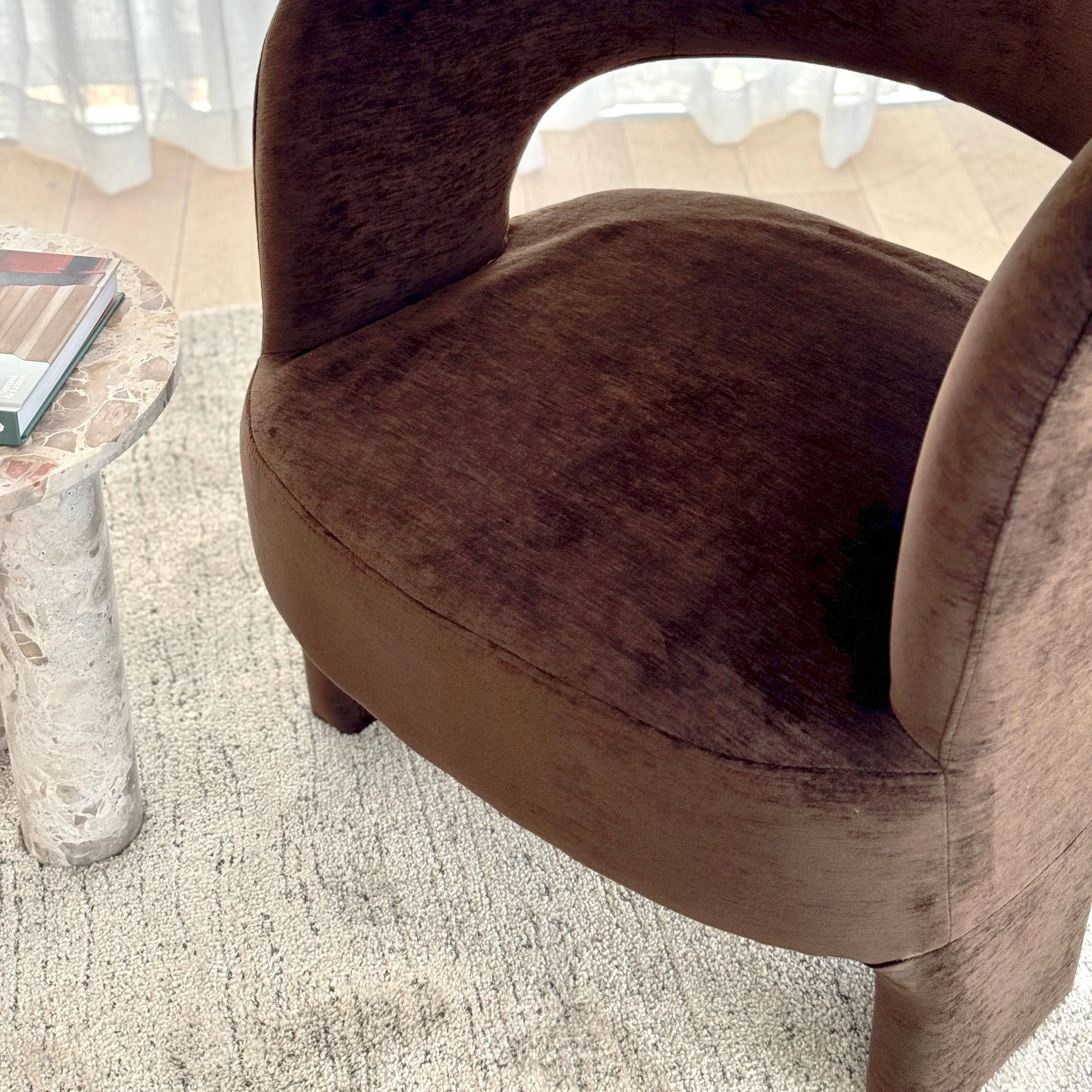 Rivo Armchair - Chocolate - Image 6