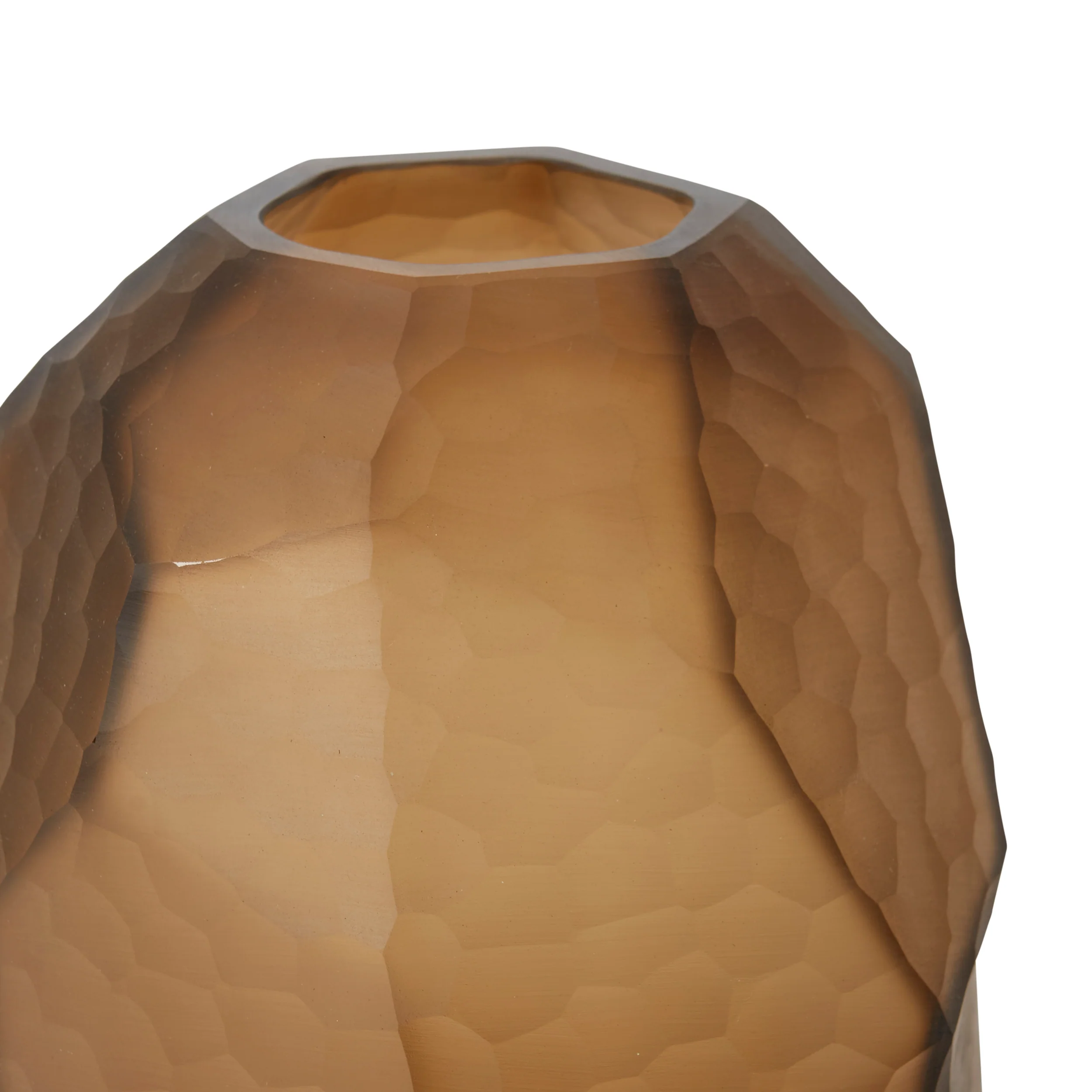 Rufus Vase 17cm - Brown - Image 2