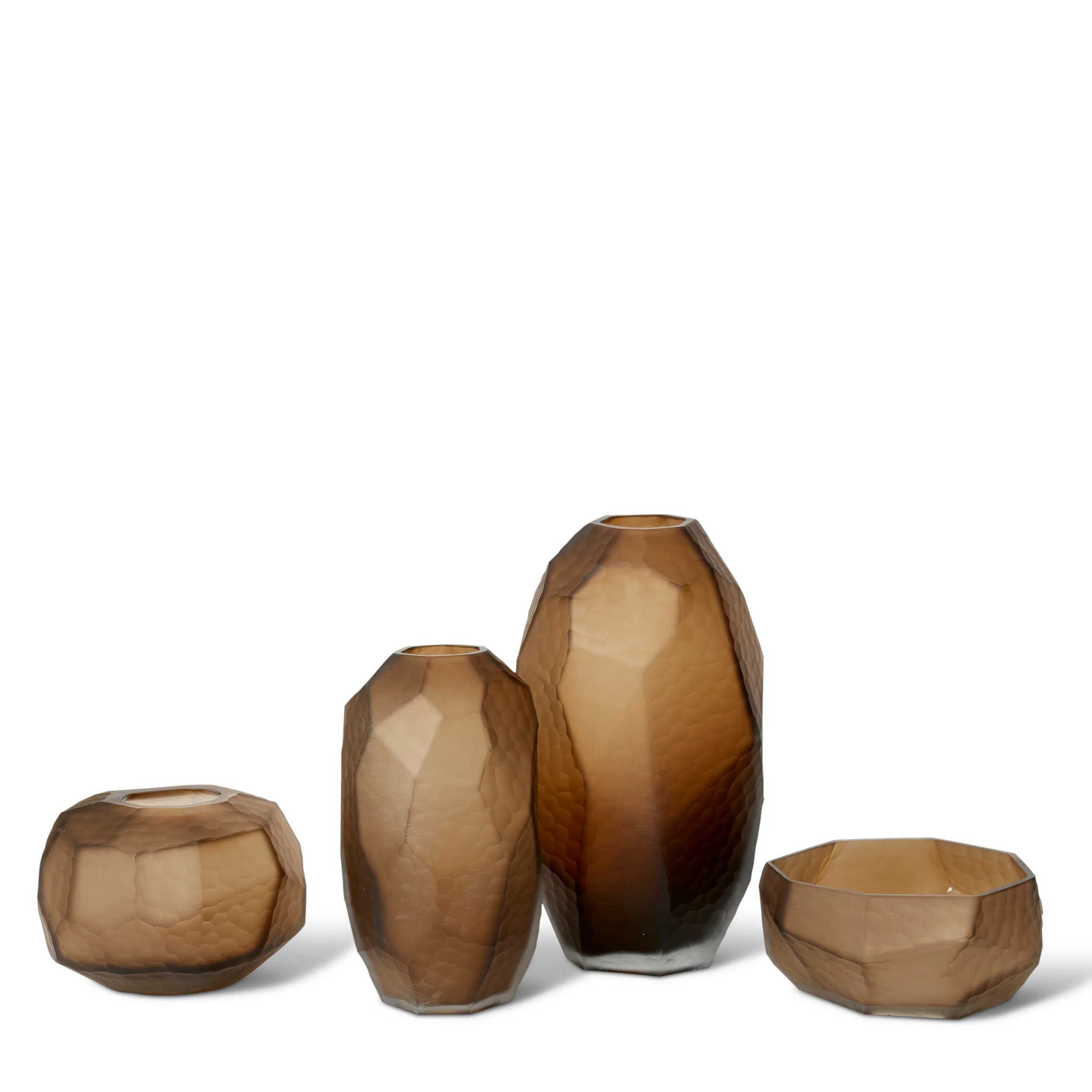 Rufus Vase 17cm - Brown - Image 3