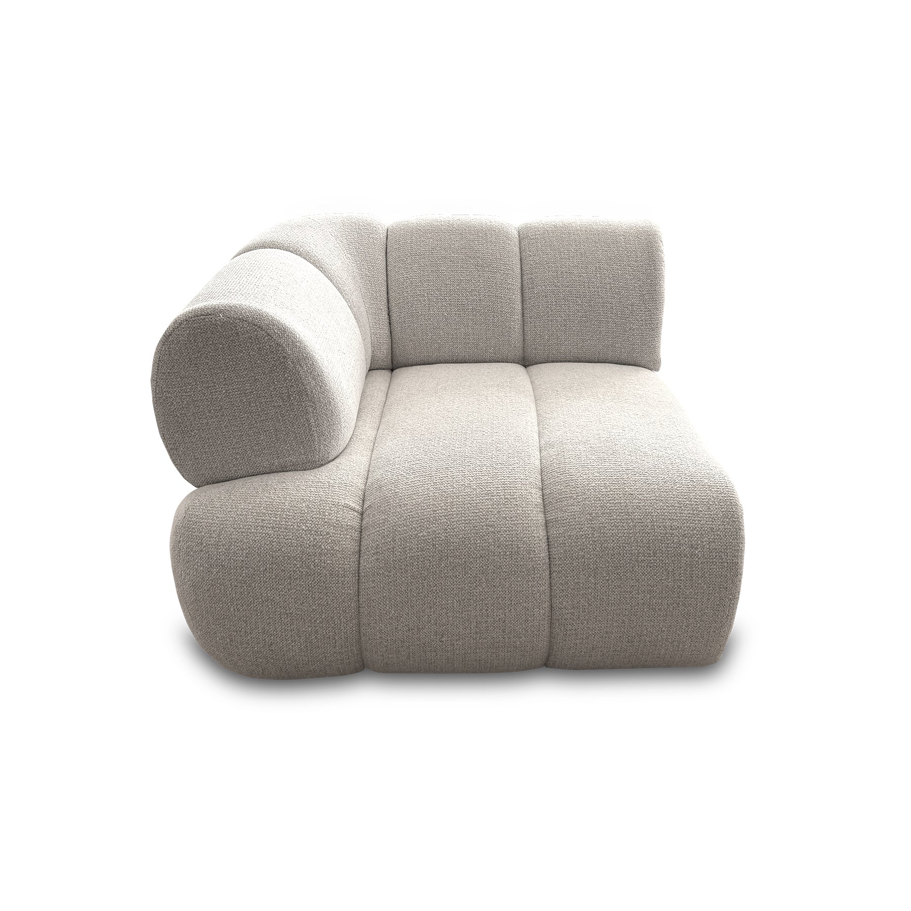 Savannah Single Seat with LHS Arm - Vanilla