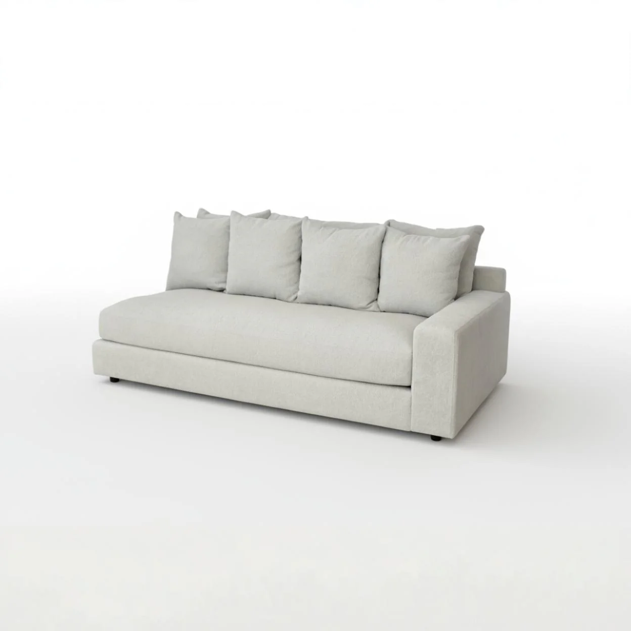 Sidney 2.5 Seater with RHS Arm - Cuddle Grey Gum - Image 3