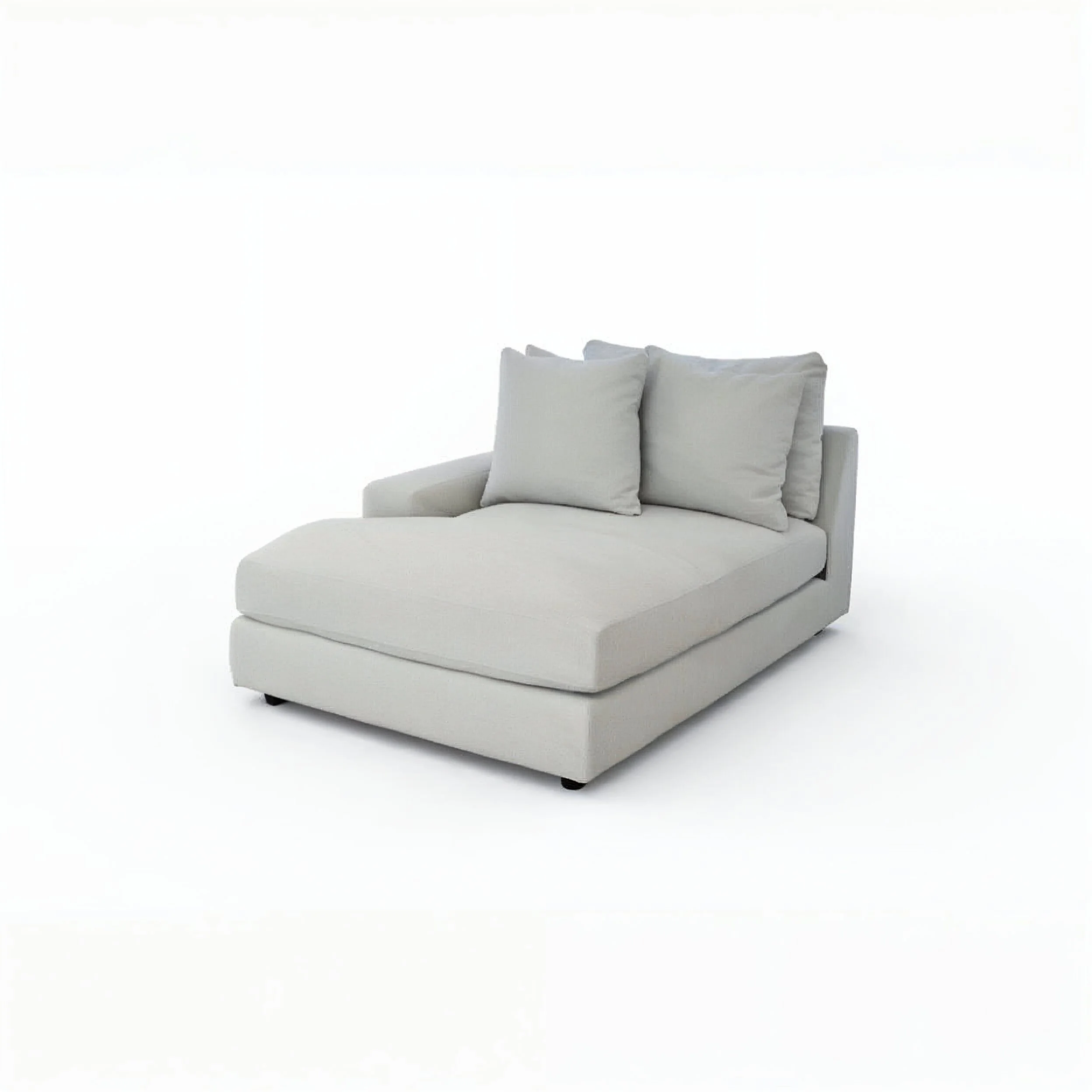 Sidney LHS Chaise - Cuddle Grey Gum - Image 3