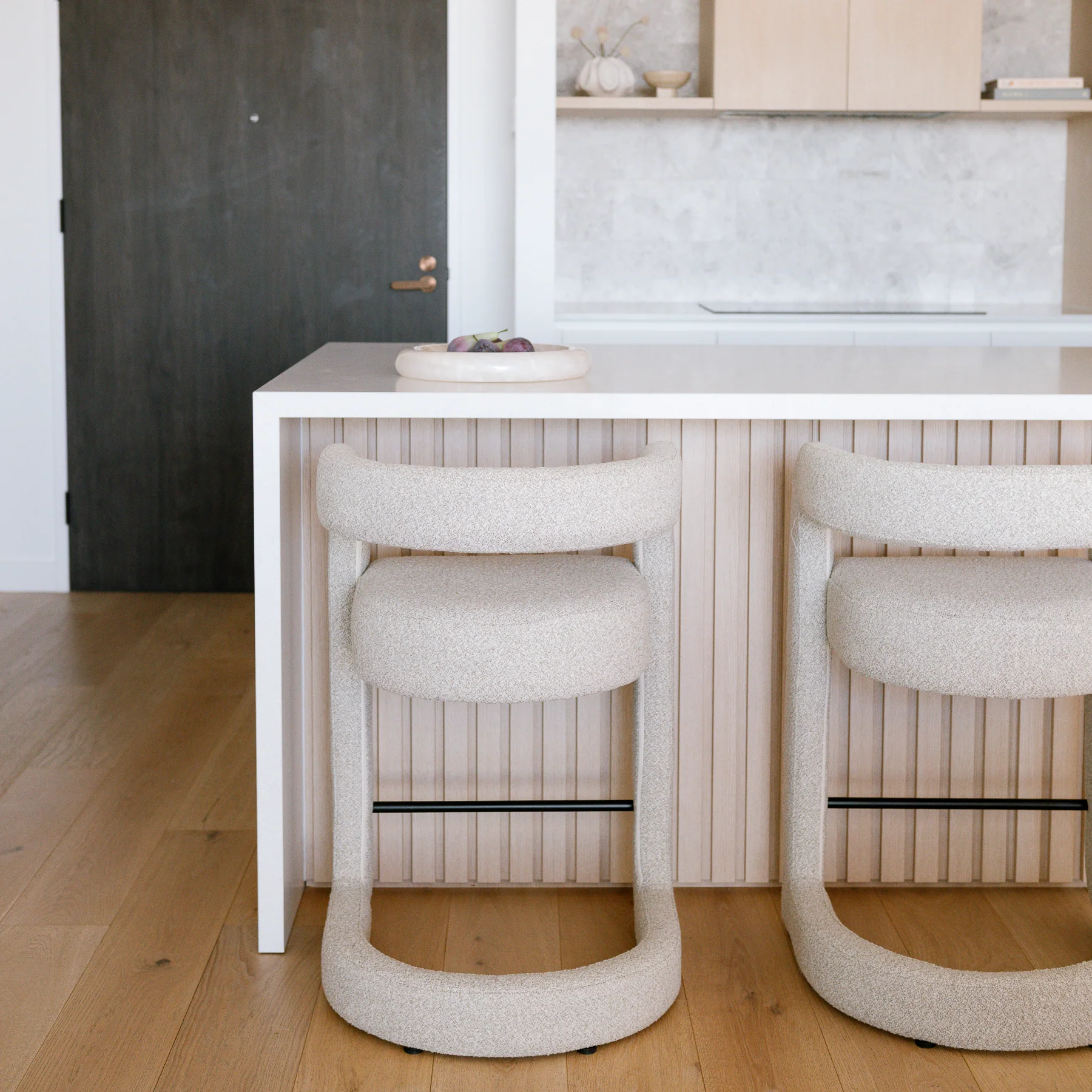Solange Counter Stool - Bisque - Image 2