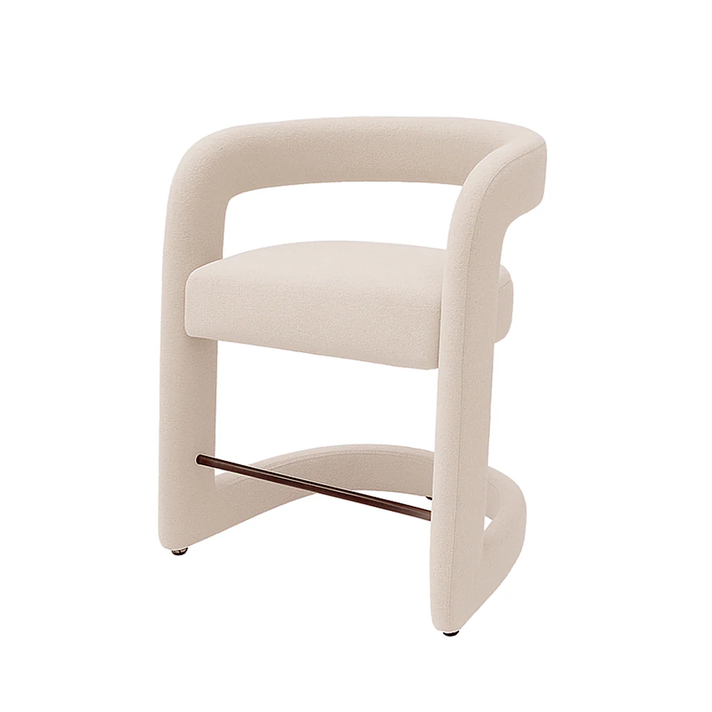 Solange Counter Stool - Bisque - Image 6