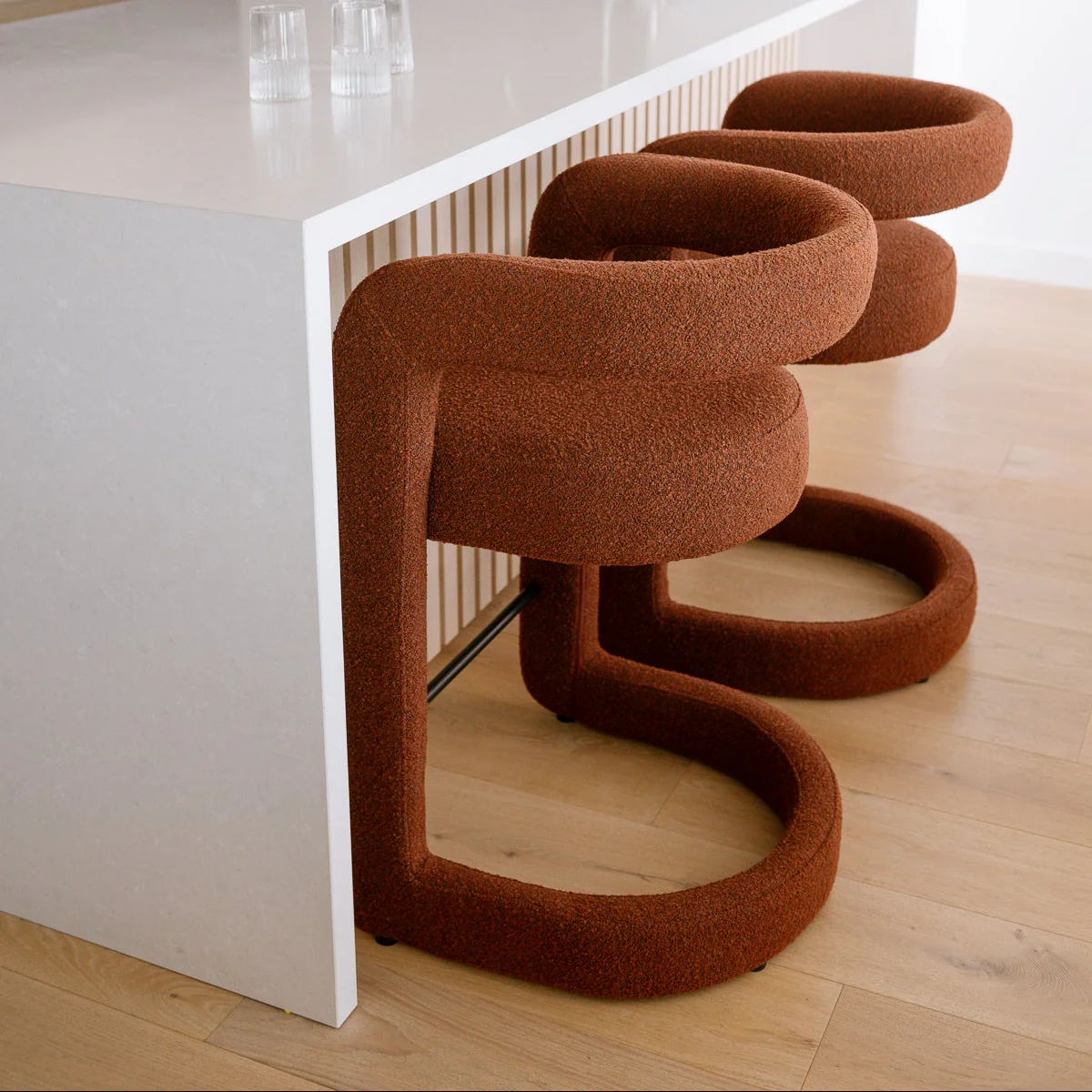 Solange Counter Stool - Clay - Image 2