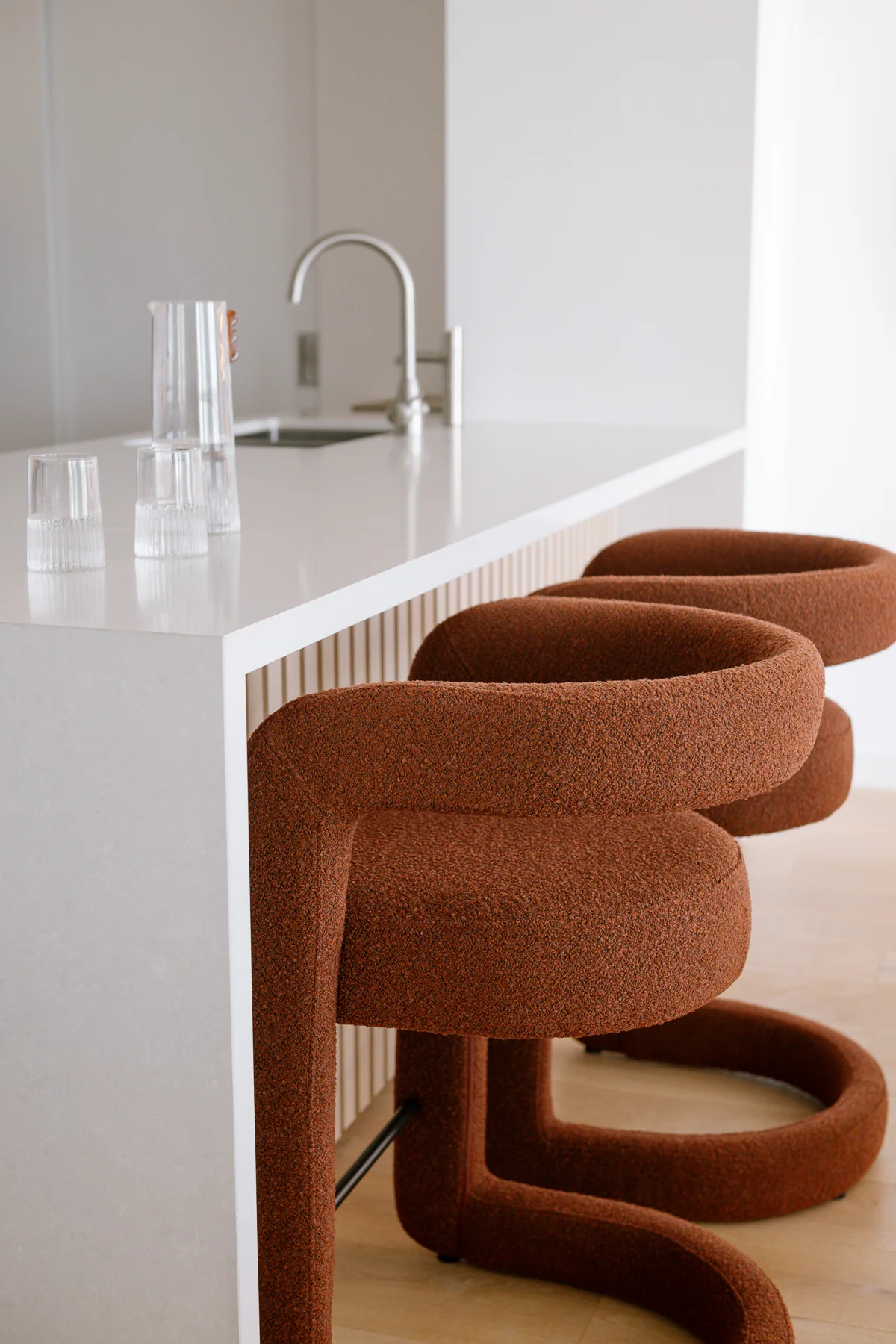Solange Counter Stool - Clay - Image 4
