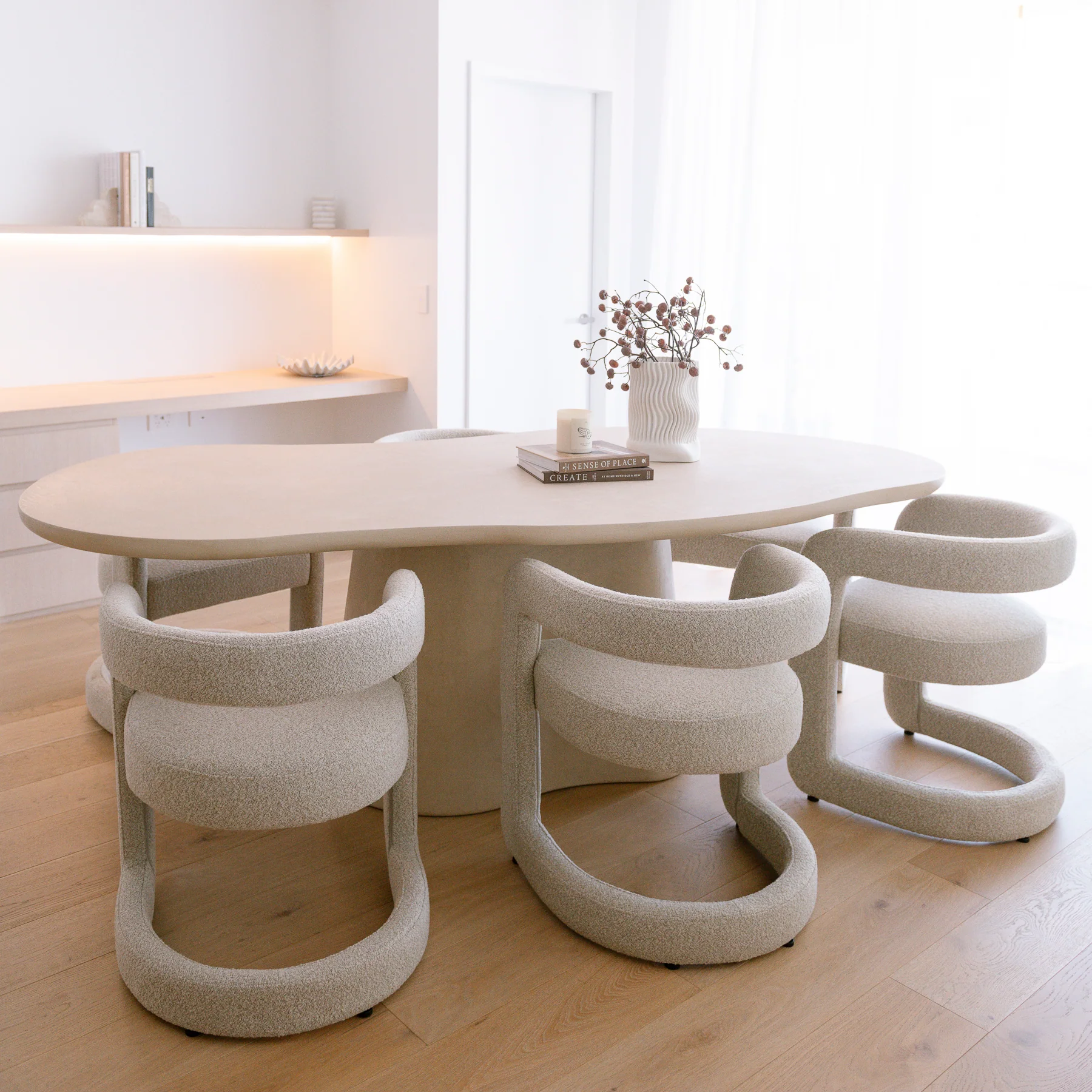Solange Dining Chair - Bisque - Image 2