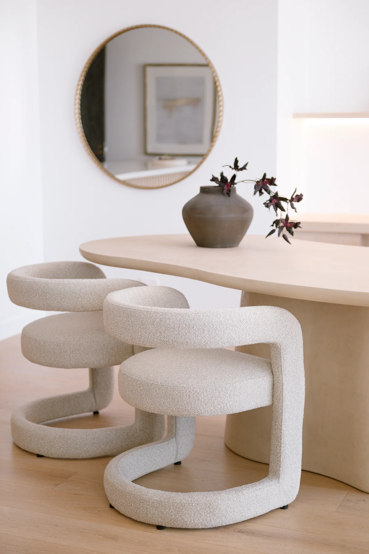 Solange Dining Chair - Bisque - Image 5