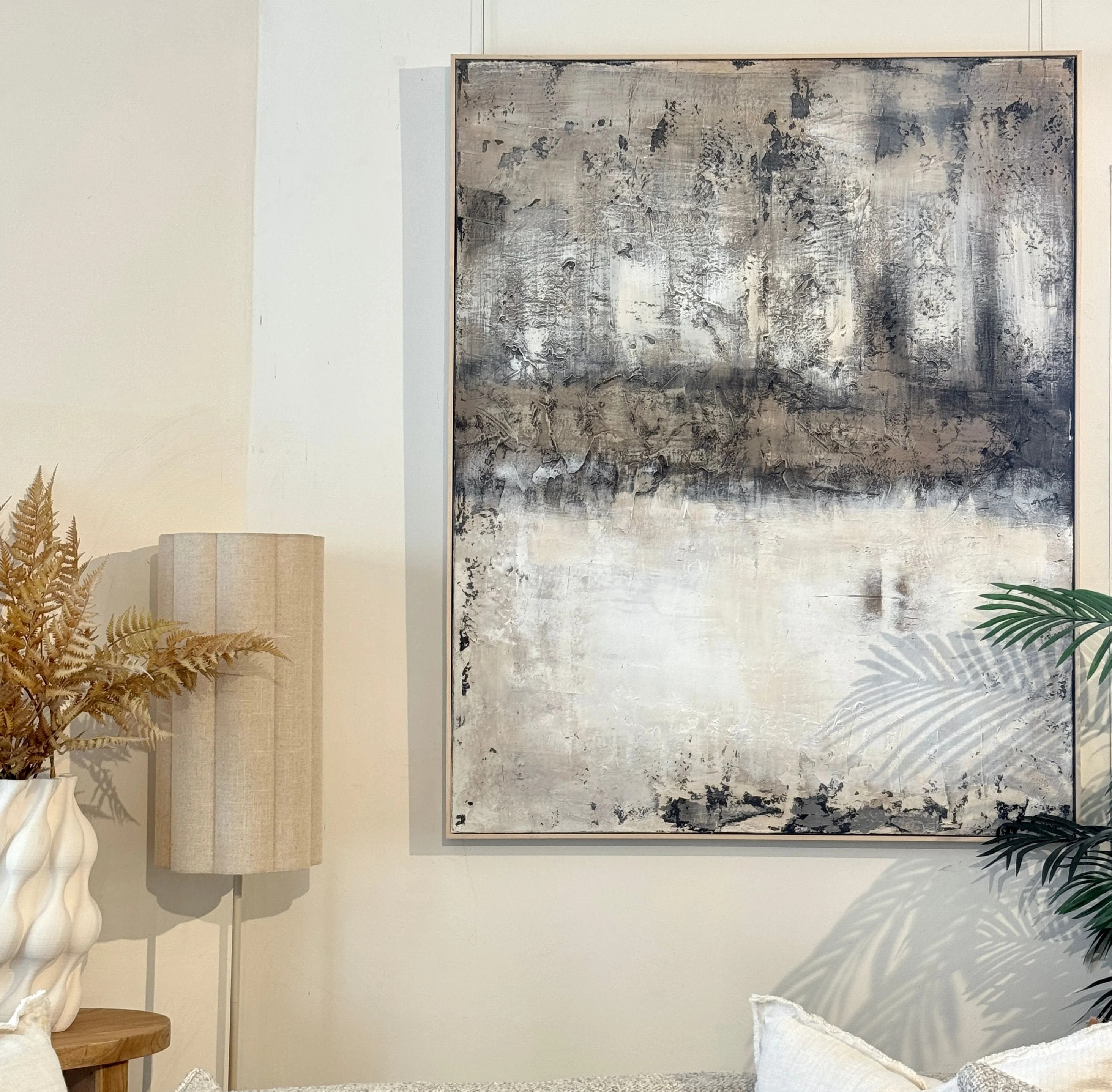 Soraya Oversized Hand Painted Wall Art