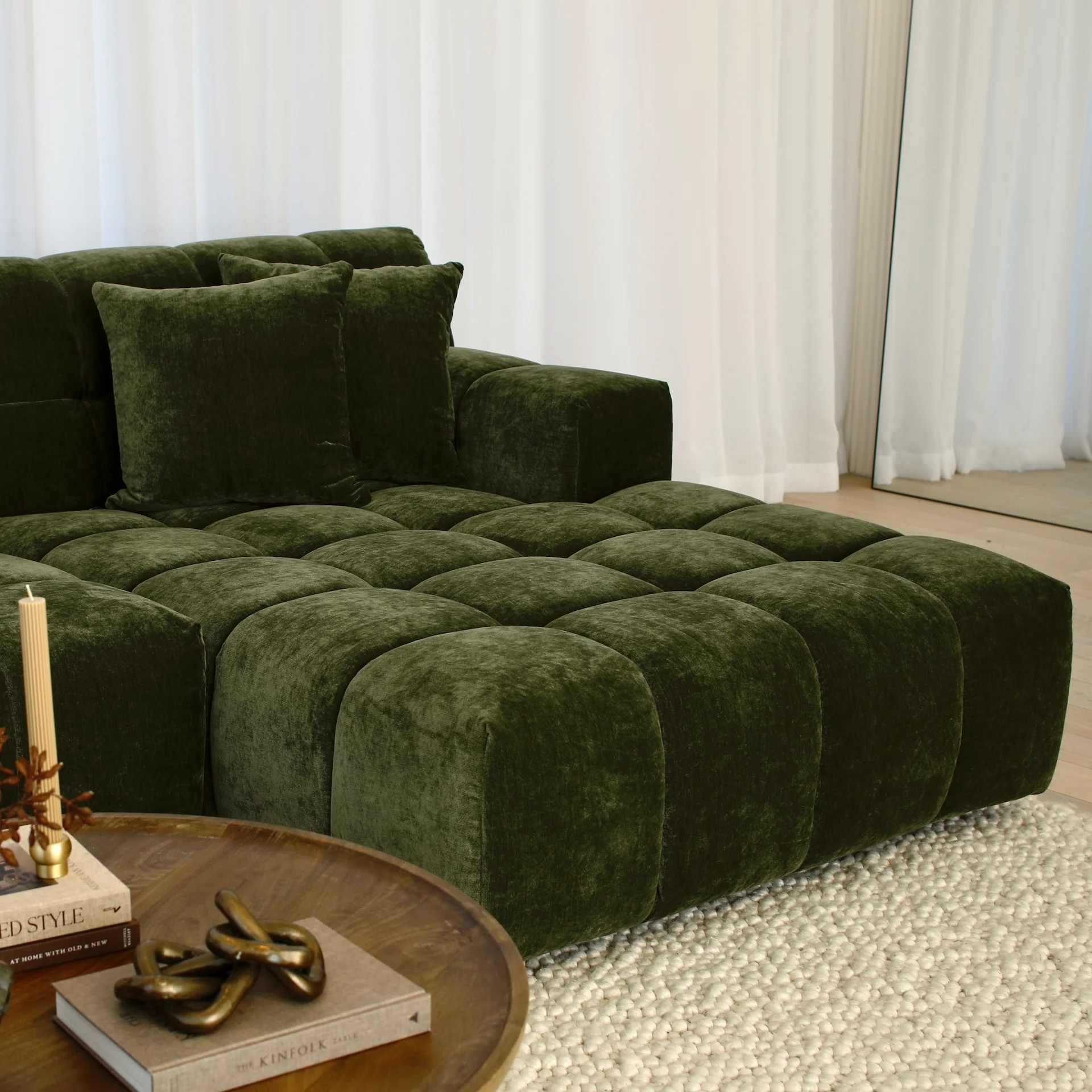 Valletta 3 Seater with Chaise - Mystique Heritage - Image 6