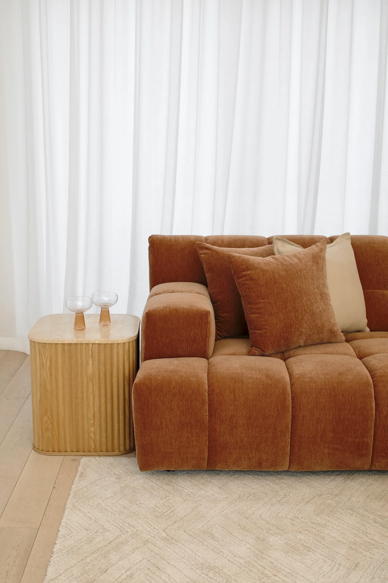 Valletta 3.5 Seater with Chaise - Mystique Biscoff - Image 7