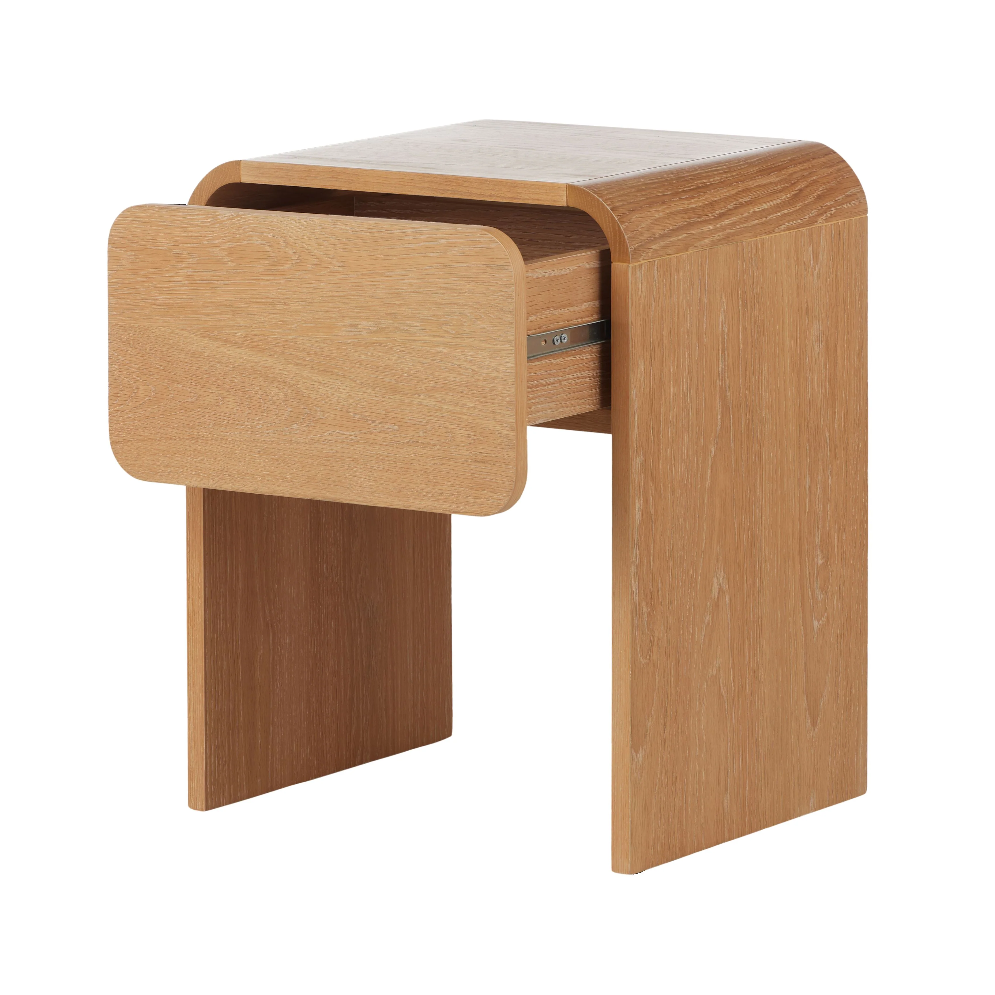 Vardo Bedroom Side Table - Natural - Image 9