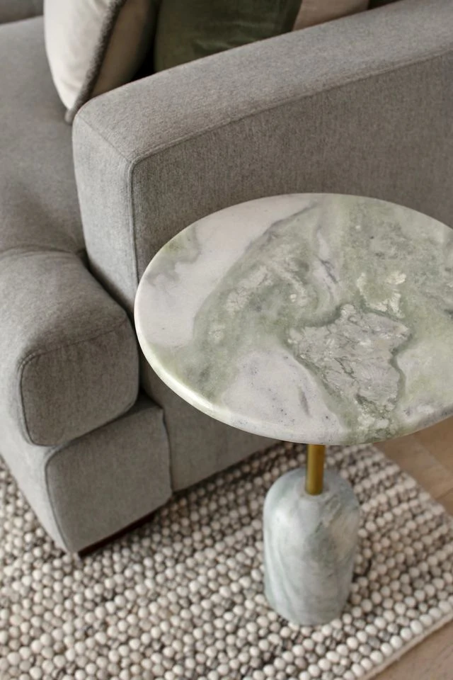 Verde Marble Side Table - Image 4