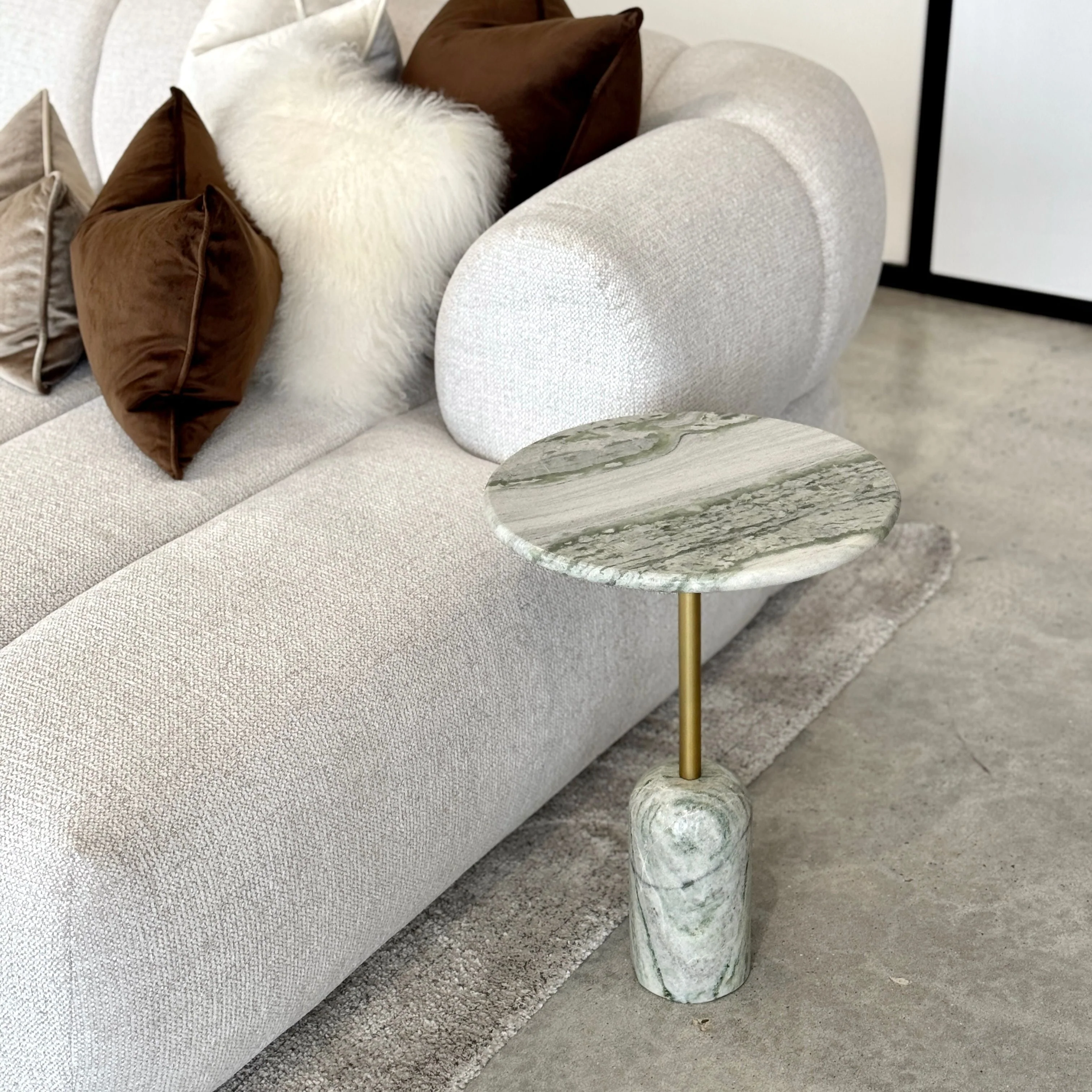 Verde Marble Side Table - Image 6